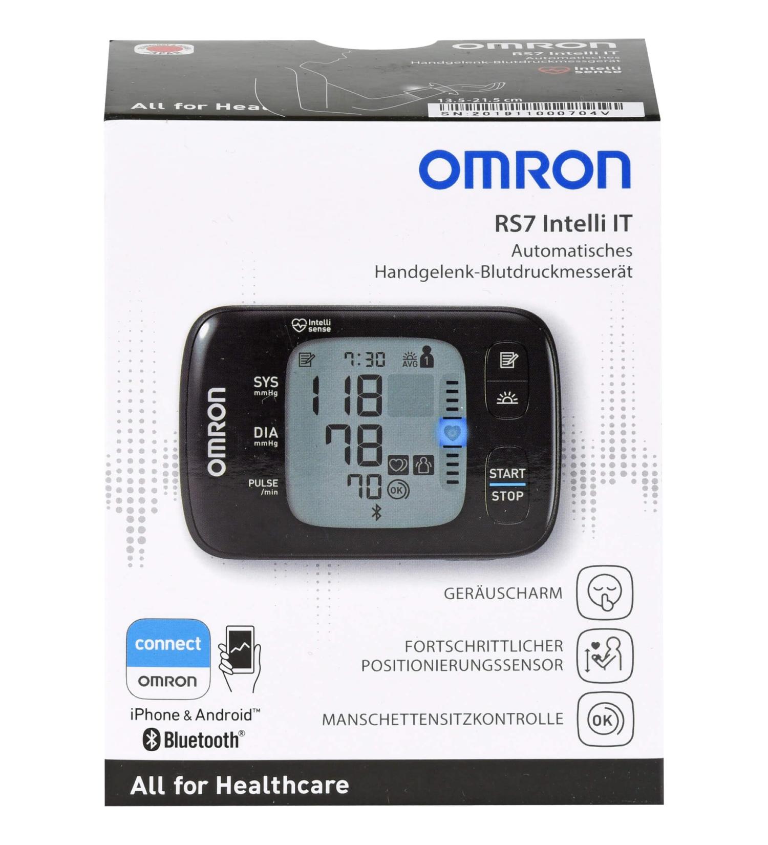 Buy HERMES Medicines Omron RS7 Wrist BMG 1 ml - International Shipping Available - Buy Online on GoSupps.com