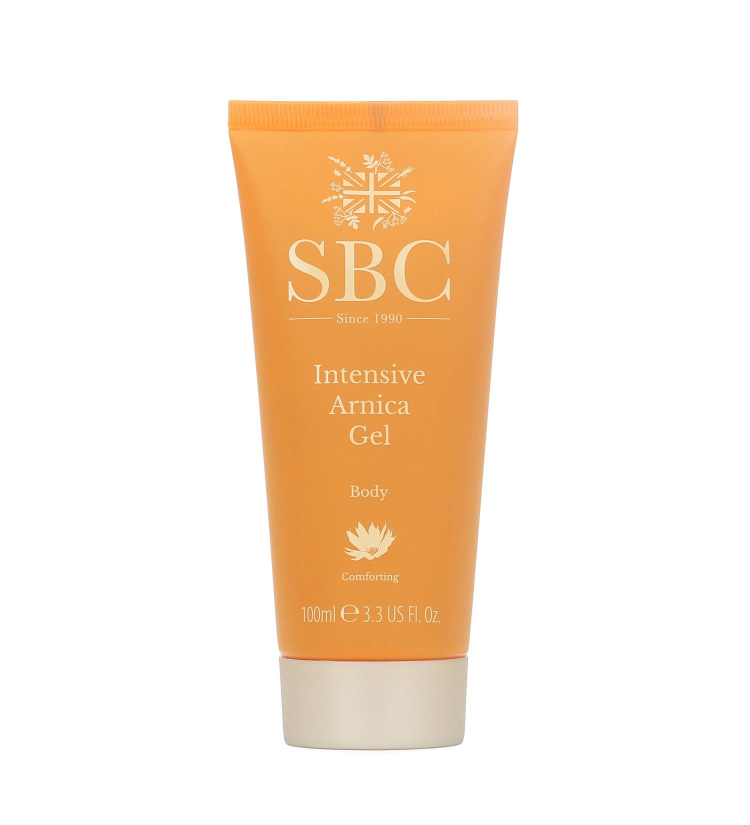 SBC Skincare Muscle Relaxation Gel with Arnica 100ml - Relieves Muscle Pain for Shoulders Back & Legs - Ideal Massage Gel - 1 Pack - Buy Online on GoSupps.com