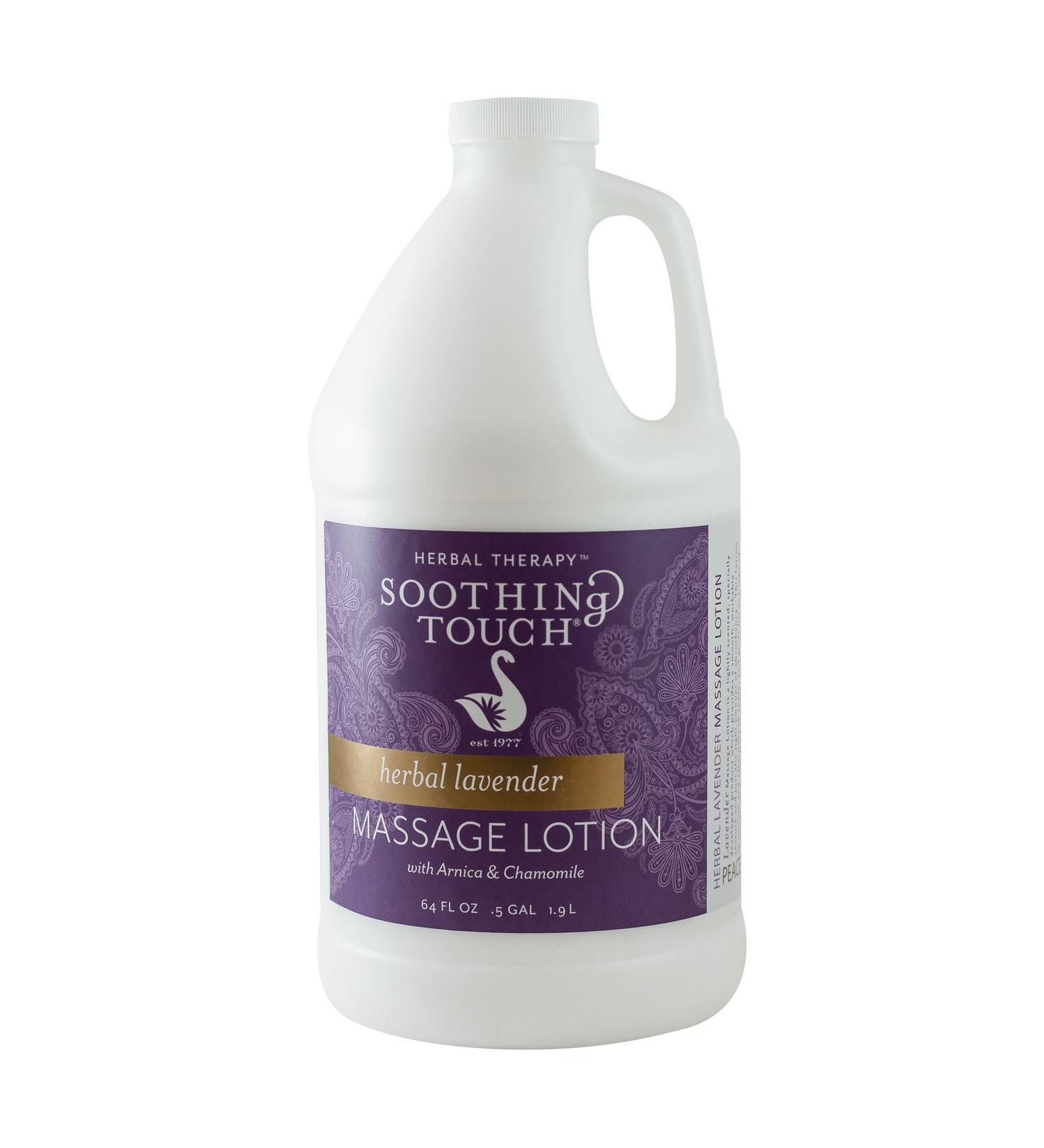 Soothing Touch W67341H Herbal Lavender Lotion 1/2 Gallon