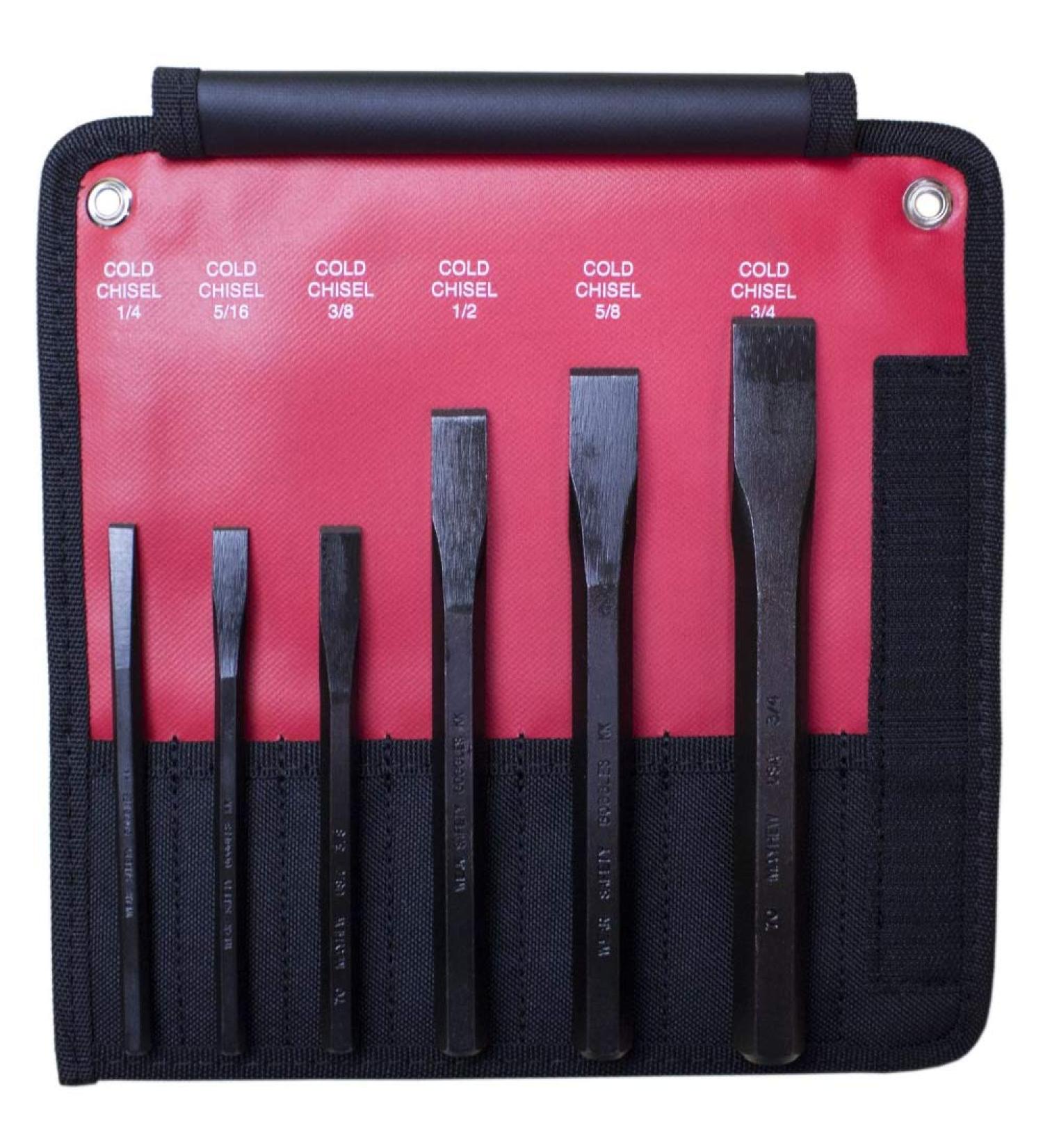 Mayhew Pro 60560 Cold Chisel Kit, 6-Piece