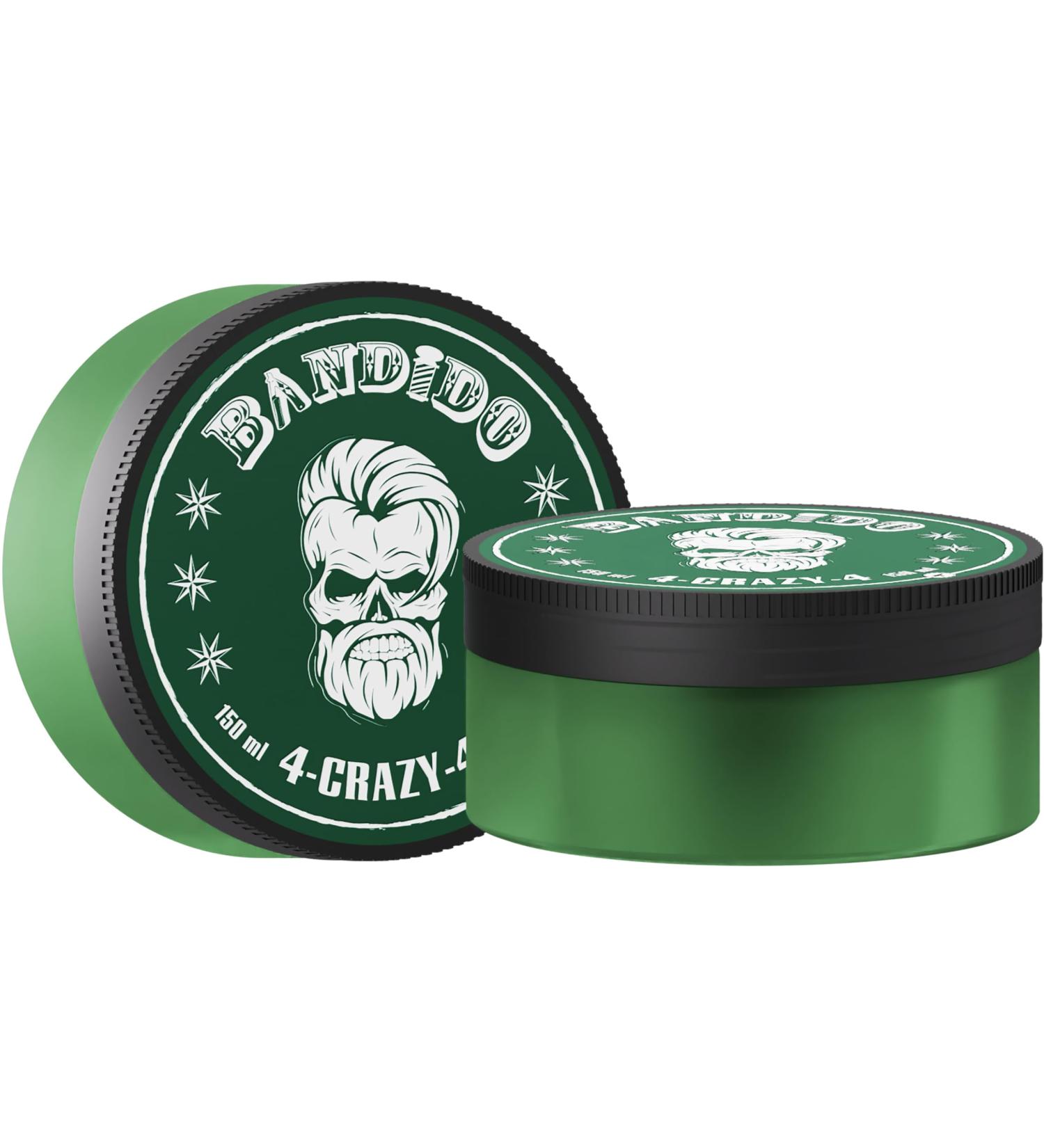 Bandido Hair Styling Gel Men 04 Crazy - Hair styling gel for men - 150 ml - Ultra strong natural look - Non-sticky - Wet hair effect - Hair styling gel for children - For men