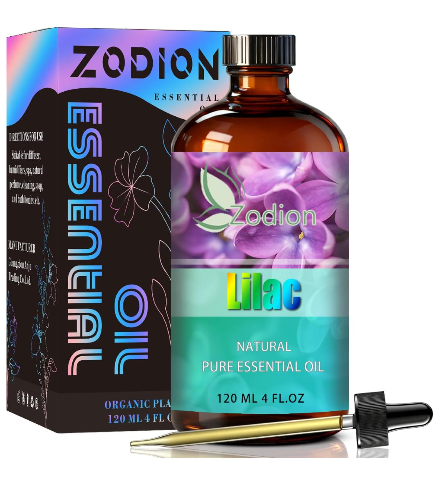 Lilac Essential Oil (4 Fl Oz / 120 ml) Lilac Oil for Diffuser Aromatherapy Home Fragrance Bath Relaxation & DIY Use Lilac 4 Fl Oz (Pack of 1) - Buy Online on GoSupps.com