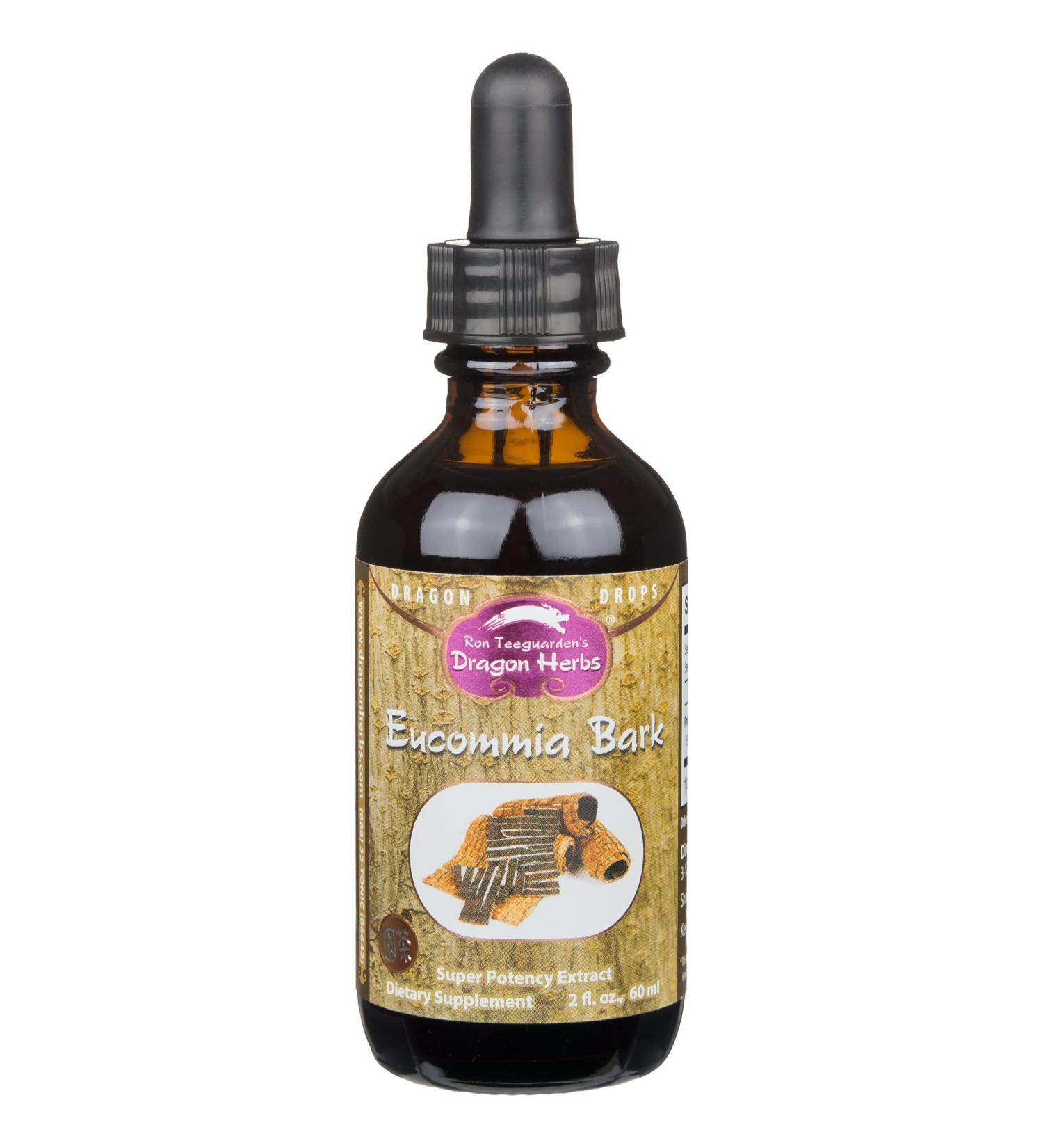 Dragon Herbs - Eucommia Bark Drops - 2 fl oz