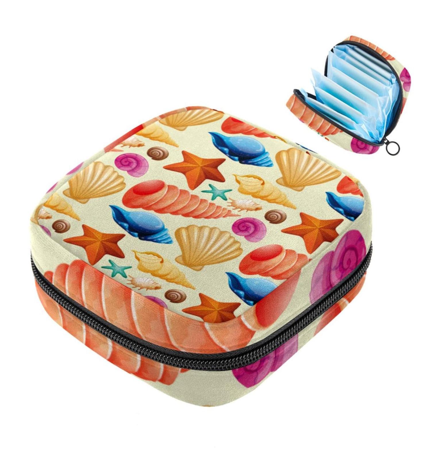 Portable Women's Binding Bags | Menstrual Cup Pockets & Pads | Colorful Accessories for Teenage Girls - Buy Online on GoSupps.com