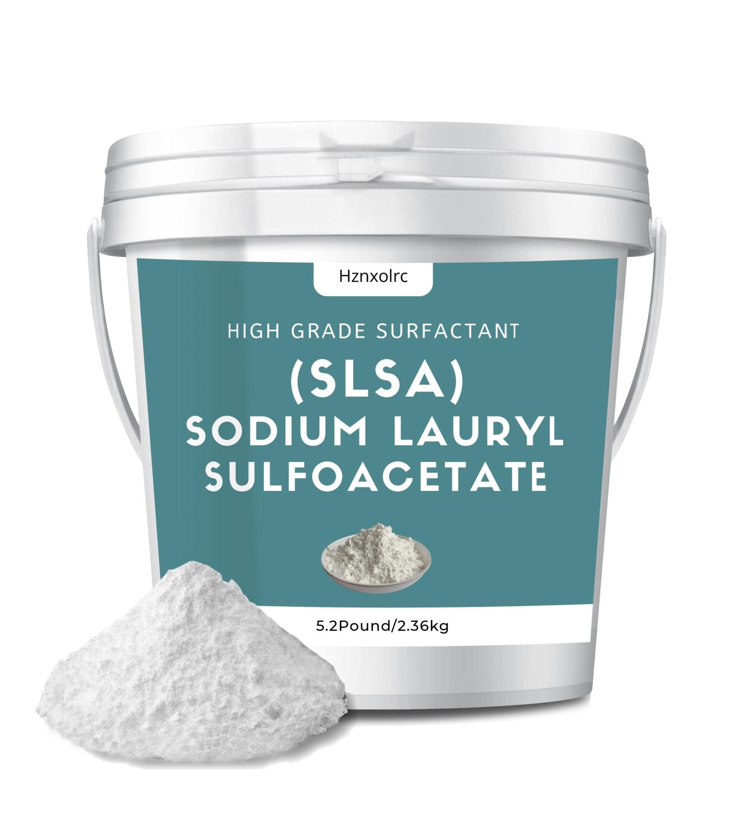 Premium 5.2lb SLSA Powder for Bath Bombs | Sodium Lauryl Sulfoacetate for Amazing Bubbles | Gentle on Skin | Ideal for Bath Bombs & Truffles - Buy Online on GoSupps.com