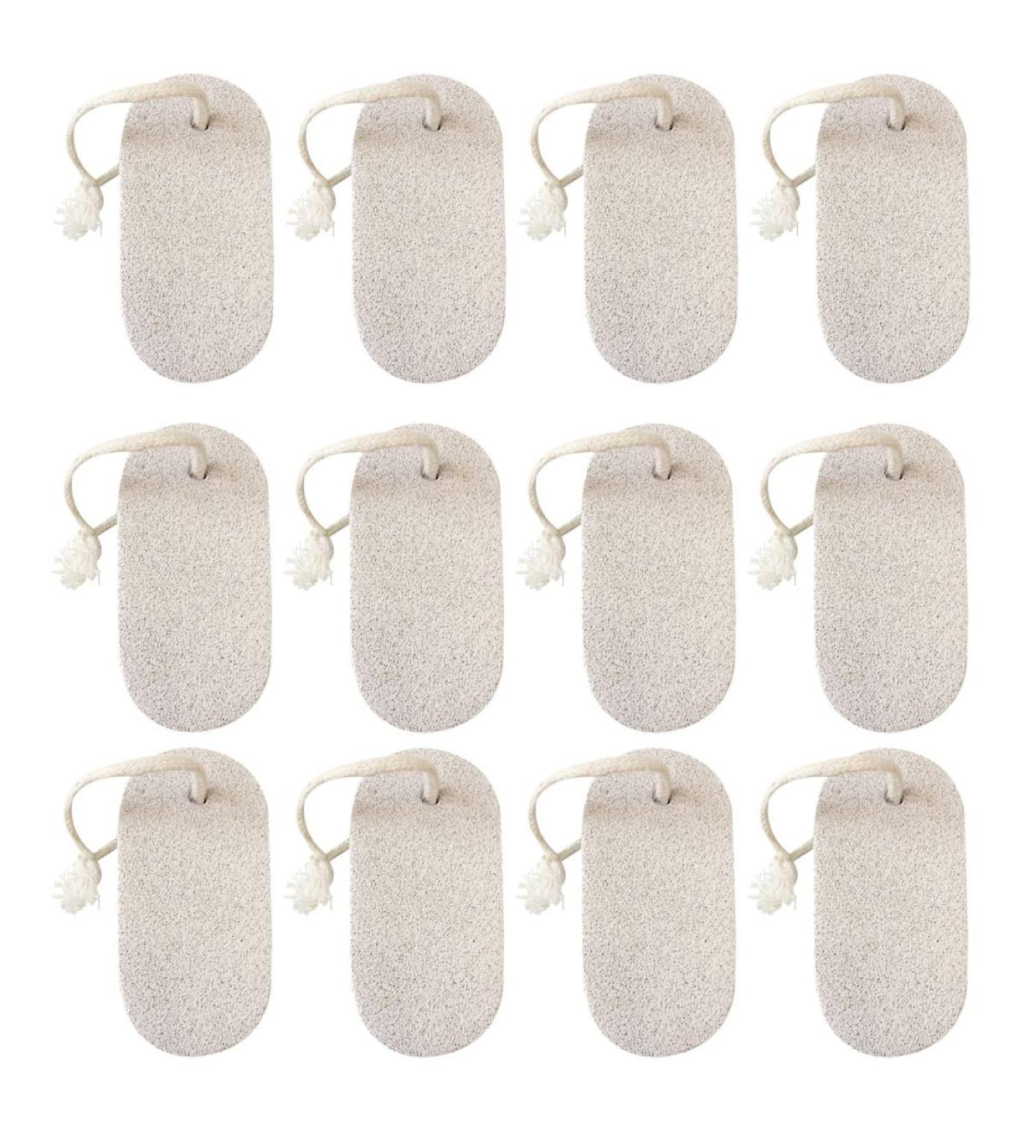 FRCOLOR Lot de 20 Pierres Ponces Volcaniques Exfoliantes pour Pieds Taille Standard Outil Naturel pour Enlever Callosit s Accessoires P dicure pour Soin Domicile - Buy Online on GoSupps.com