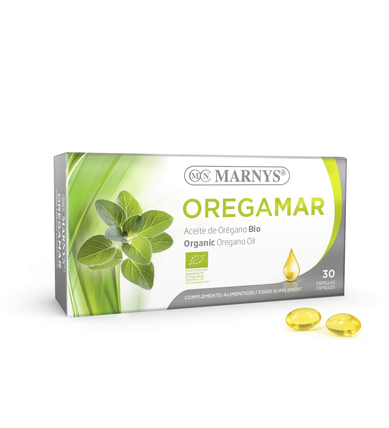  Marnys Marny's Organic Oregano Oil 30 Capsules - Buy Online on GoSupps.com