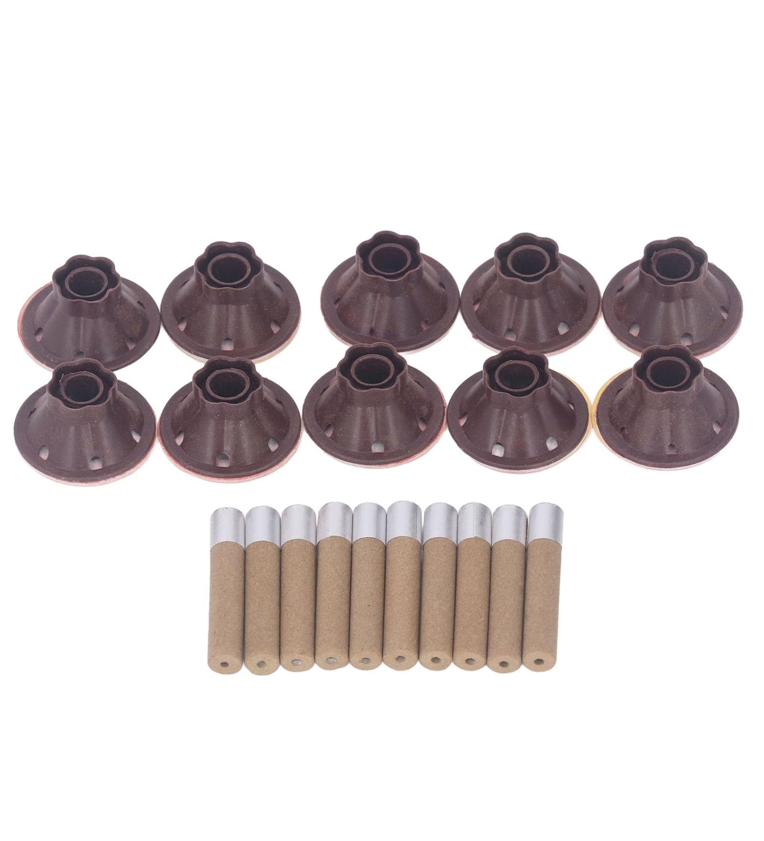 Buy Moxa Roll Rod - 10 Pure Moxa Sticks for Moxibustion Blood Sugar Control Fatigue Relief | Self-Adhesive Chinese Wit Roll - Buy Online on GoSupps.com