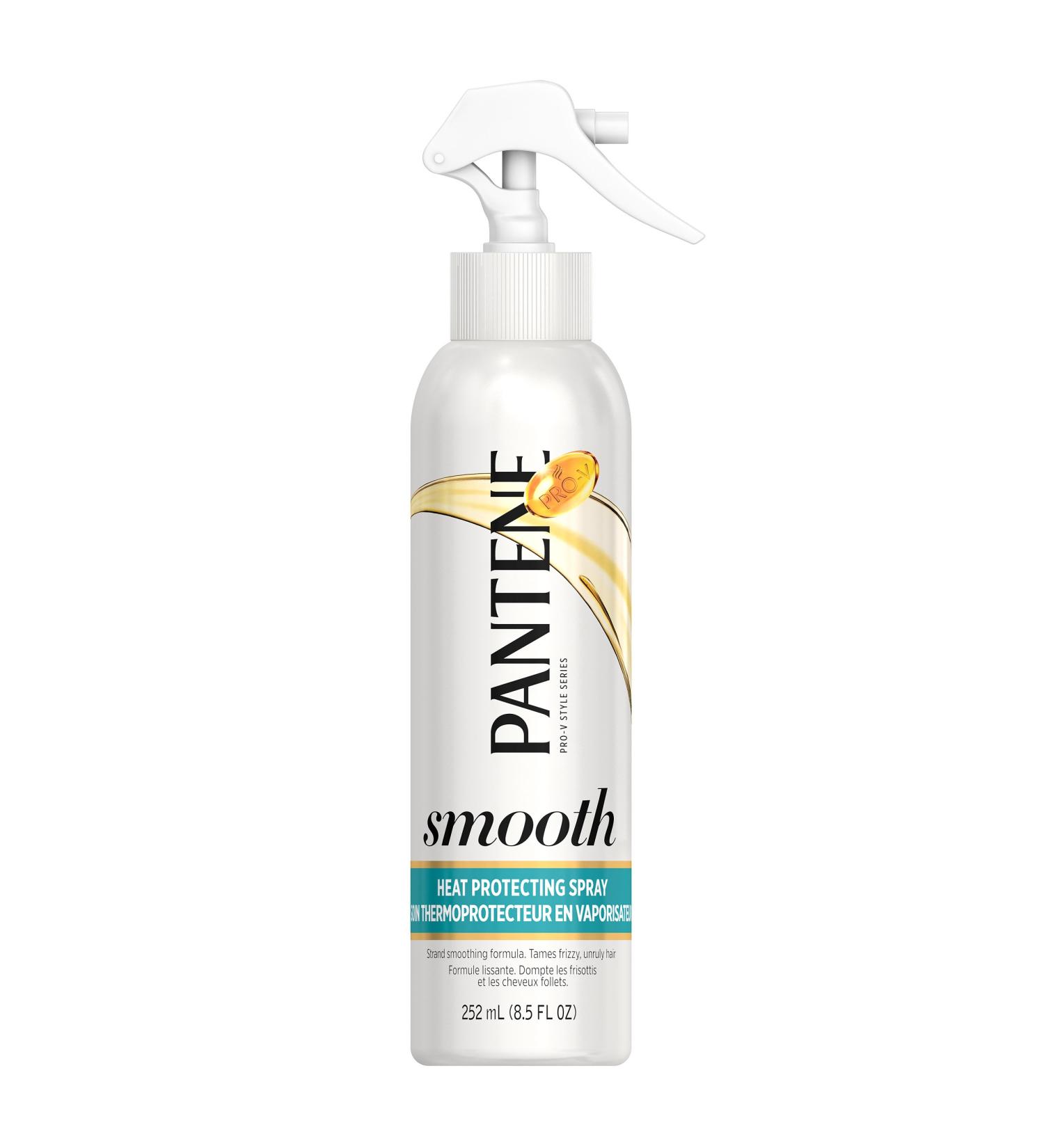 Pantene Smooth and Sleek Heat Protecting Spray for Hair 8.5 Fluid Ounce - Buy Online on GoSupps.com