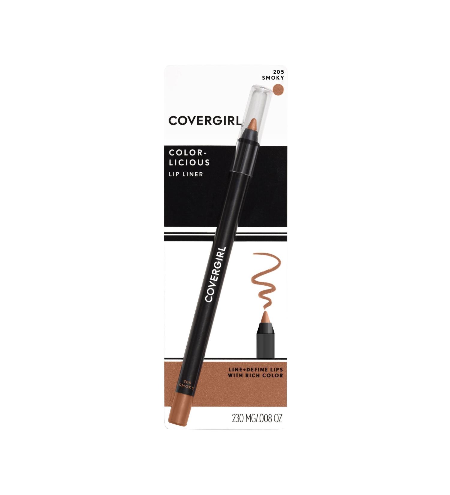 COVERGIRL Colorlicious Lip Perfection Smoky Lip Liner 205 - 0.04 oz - Buy Online on GoSupps.com