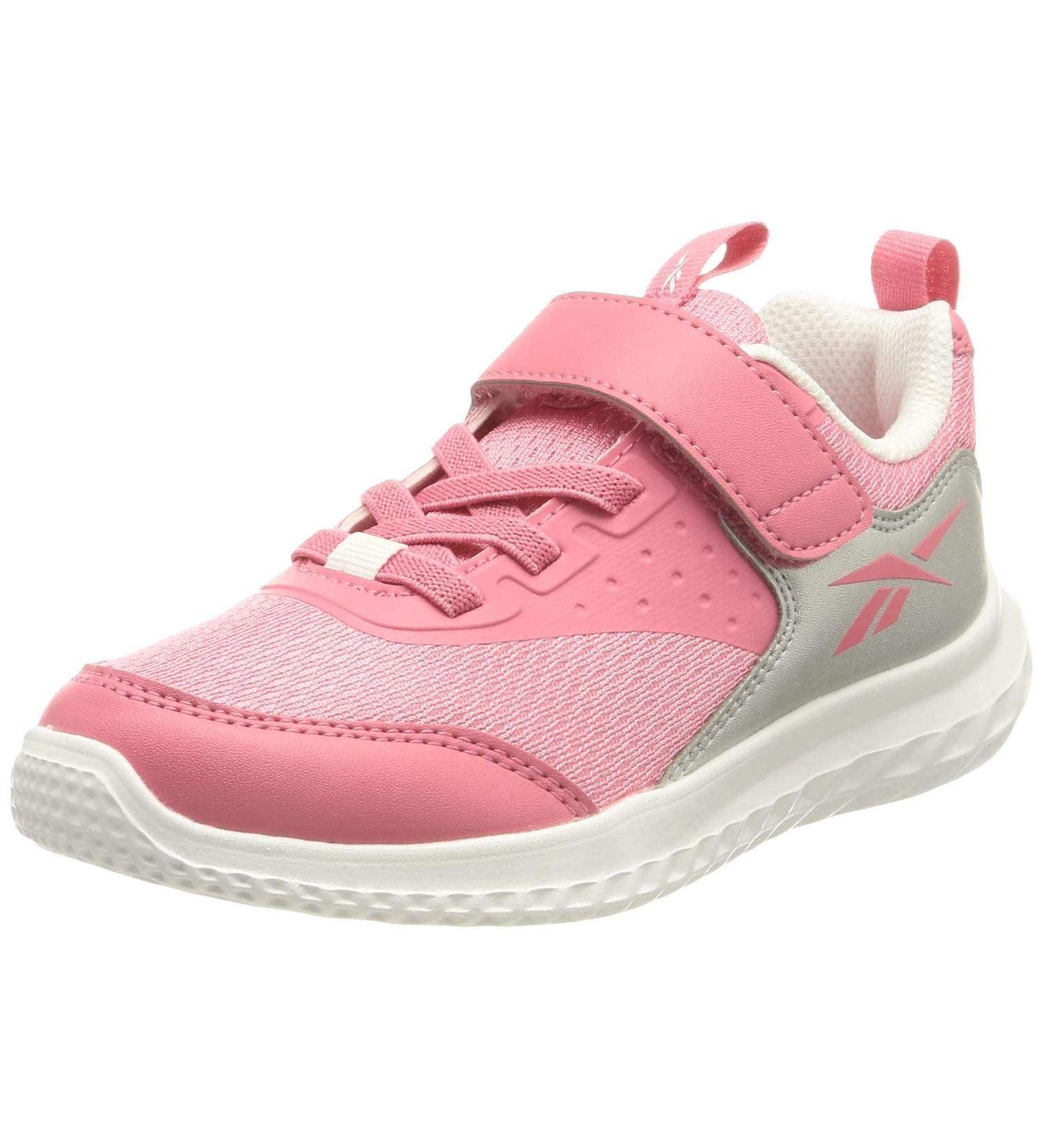 Reebok Girl's Rush Runner 4.0 Alt Sneakers - Astro Pink/Silver/White - Size 10.5 UK - Buy Online on GoSupps.com