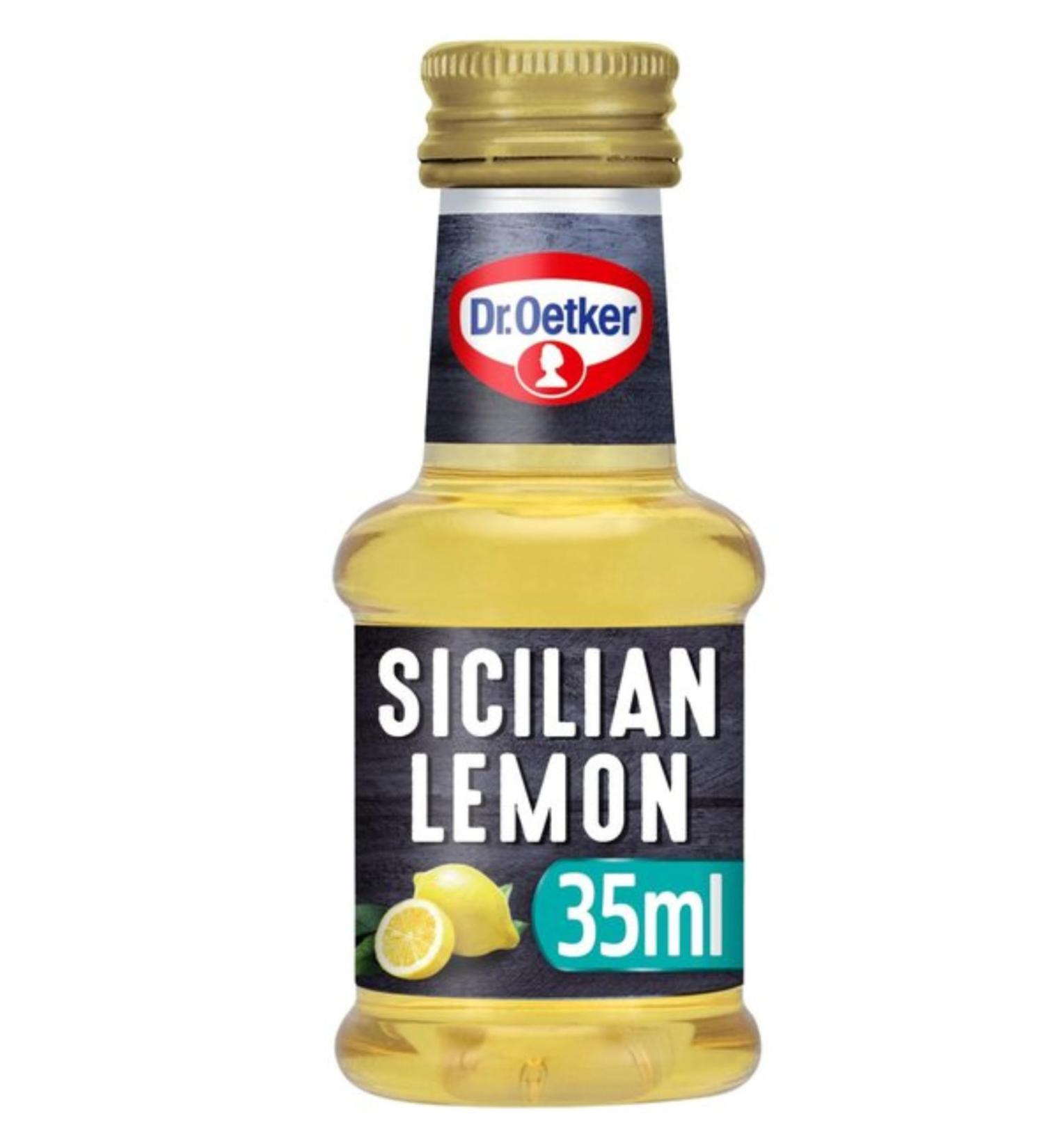 Dr Oetker Sicilian Lemon Natural Extract 35ml - Buy Online on GoSupps.com