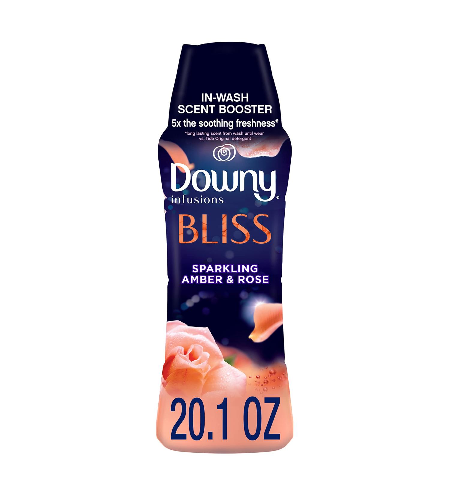 Downy Infusions Bliss Laundry Scent Booster Beads - Sparkling Amber & Rose 20.1 Oz - Buy Online on GoSupps.com