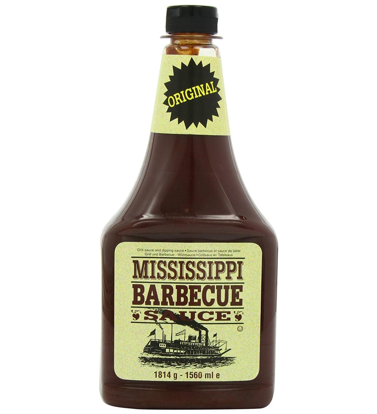Mississippi Barbecue sauce - 1 x 1814 g - 1560 ml - Buy Online on GoSupps.com