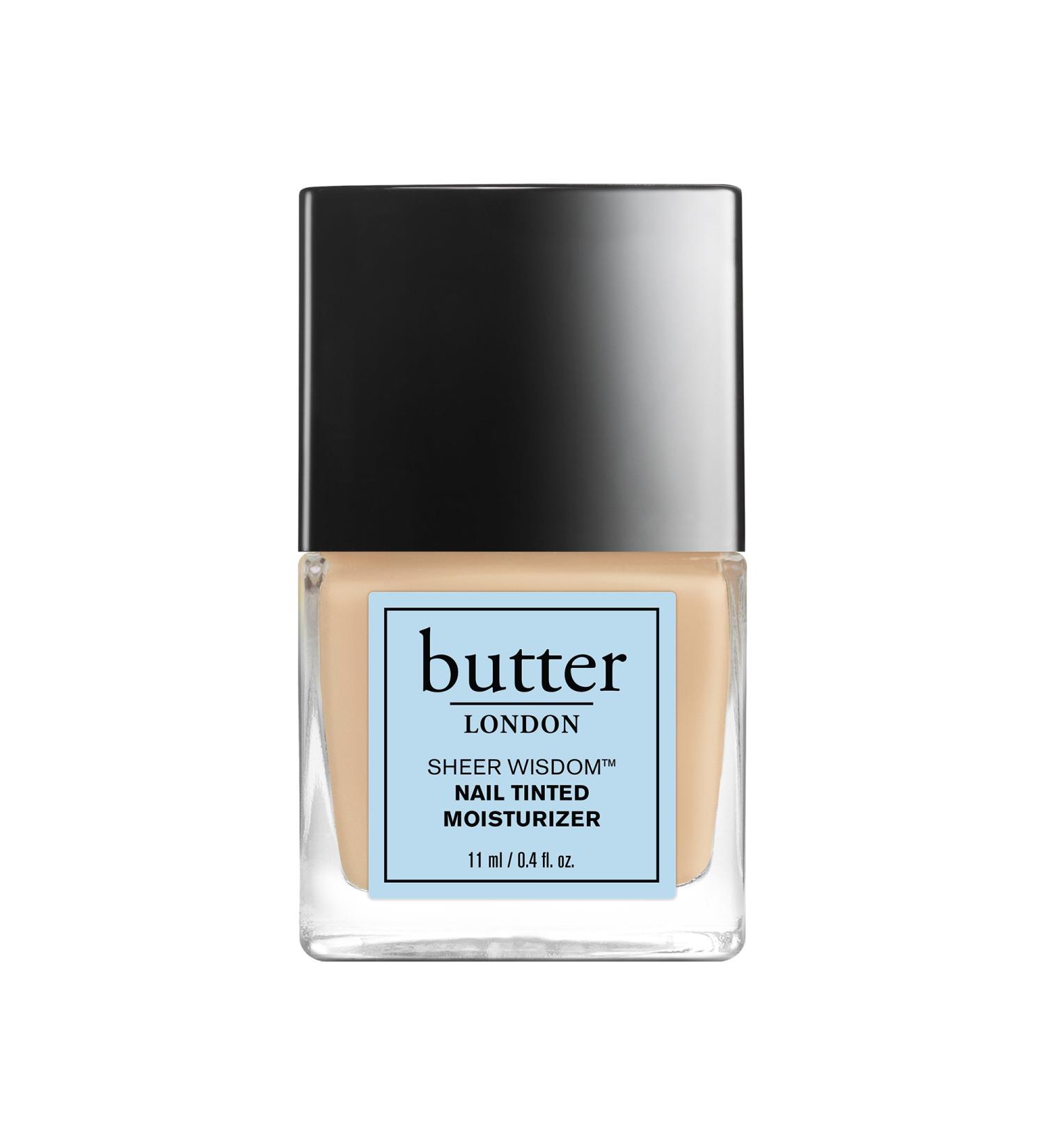 butter LONDON Sheer Wisdom Nail Tinted Moisturizer Light - Hydrating Nail Treatment - Buy Online on GoSupps.com