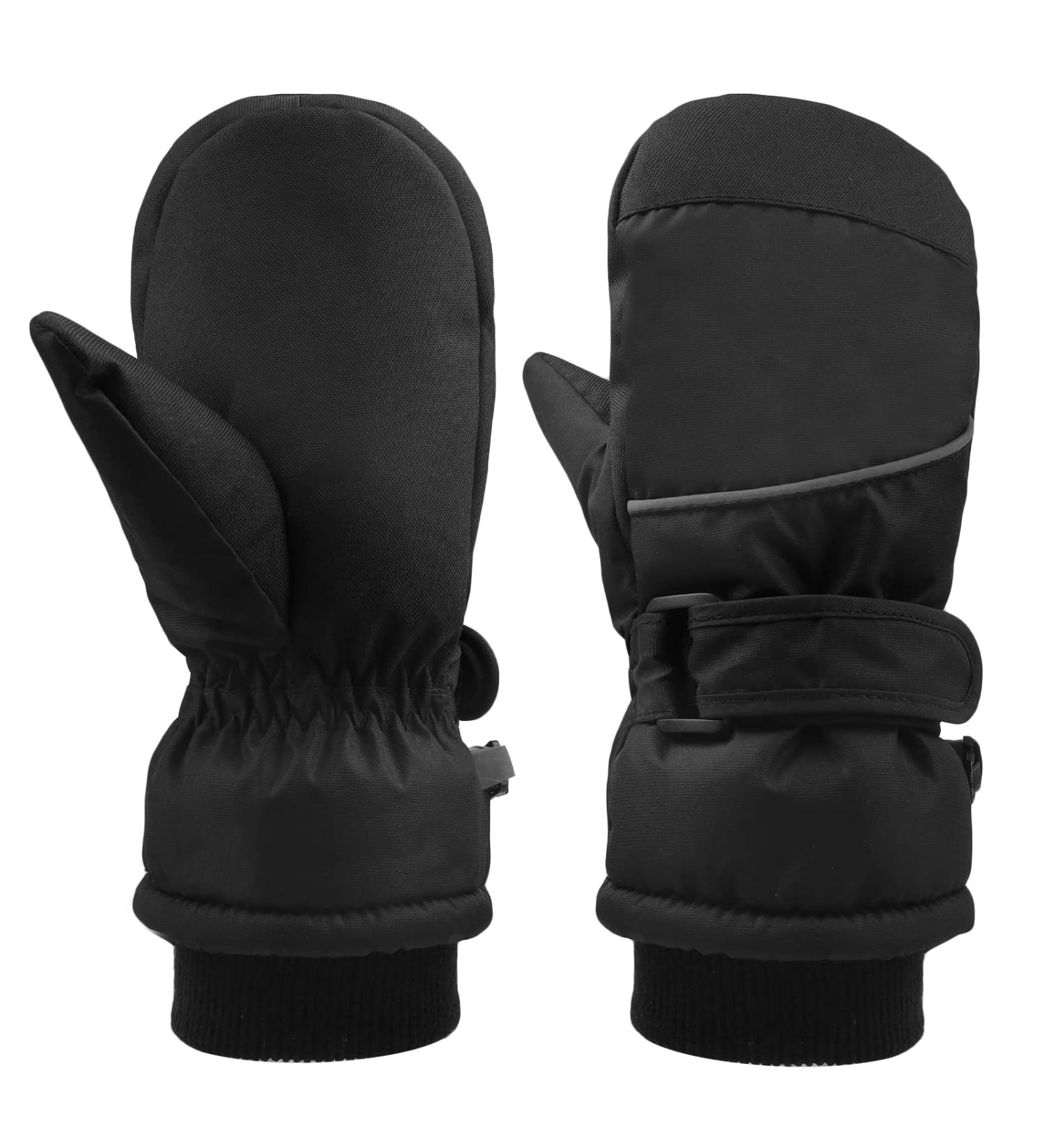 Buy Kids Ski Gloves - Warm Windproof Waterproof Snowboard Gloves for Children (Ages 2-8) - Perfect for Winter Activities! - Buy Online on GoSupps.com