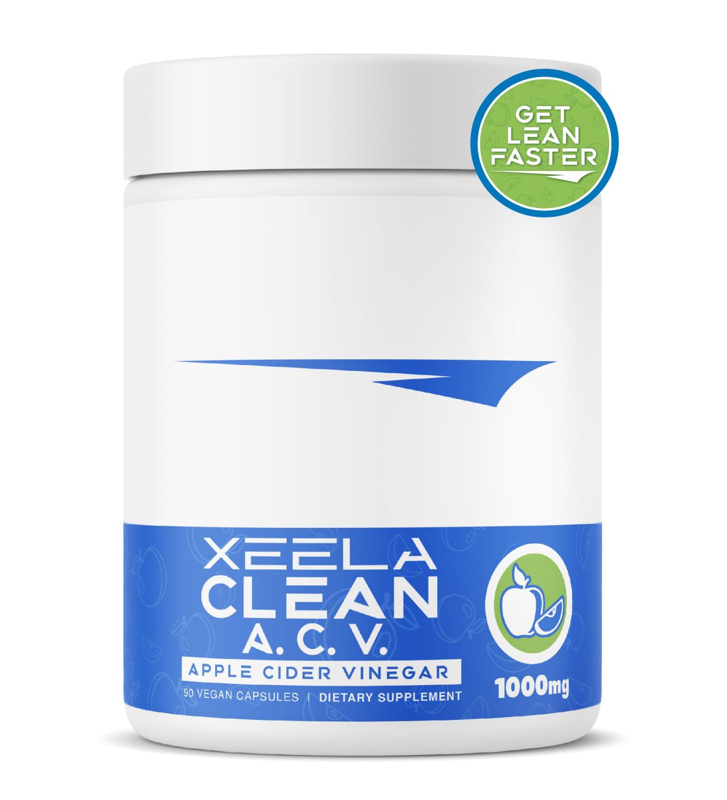 XEELA Apple Cider Vinegar Capsules with The Mother - Weight Management & Appetite Control for Men & Women - Boost Metabolism & Get Lean - Buy Online on GoSupps.com