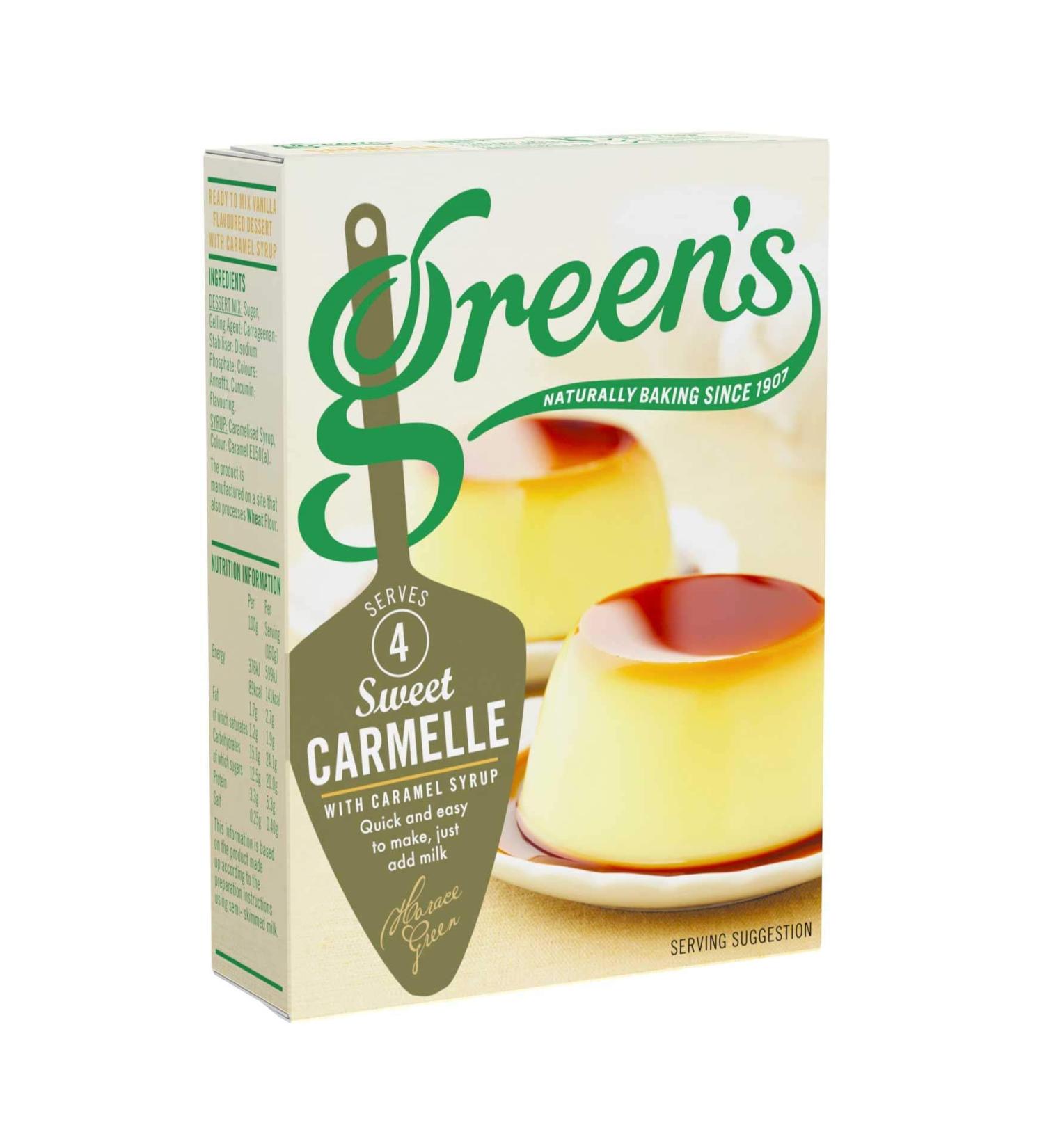 Green's Classic Carmelle Dessert Mix - 70g - Pack of 2