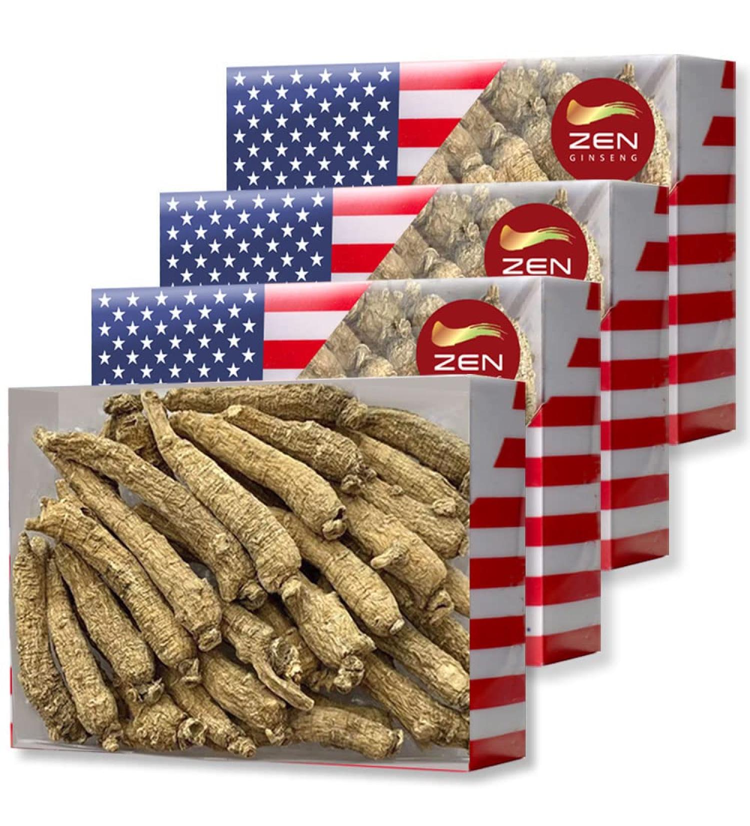 4 Boxes of Hand Selected American Ginseng Root-Small Tail (4oz/Box) / Panax Ginseng. Boosts Body Immunity Energy & Stamina for Man & Women (16 Oz. (Pack of 4)) 4 Ounce (Pack of 4) - Buy Online on GoSupps.com