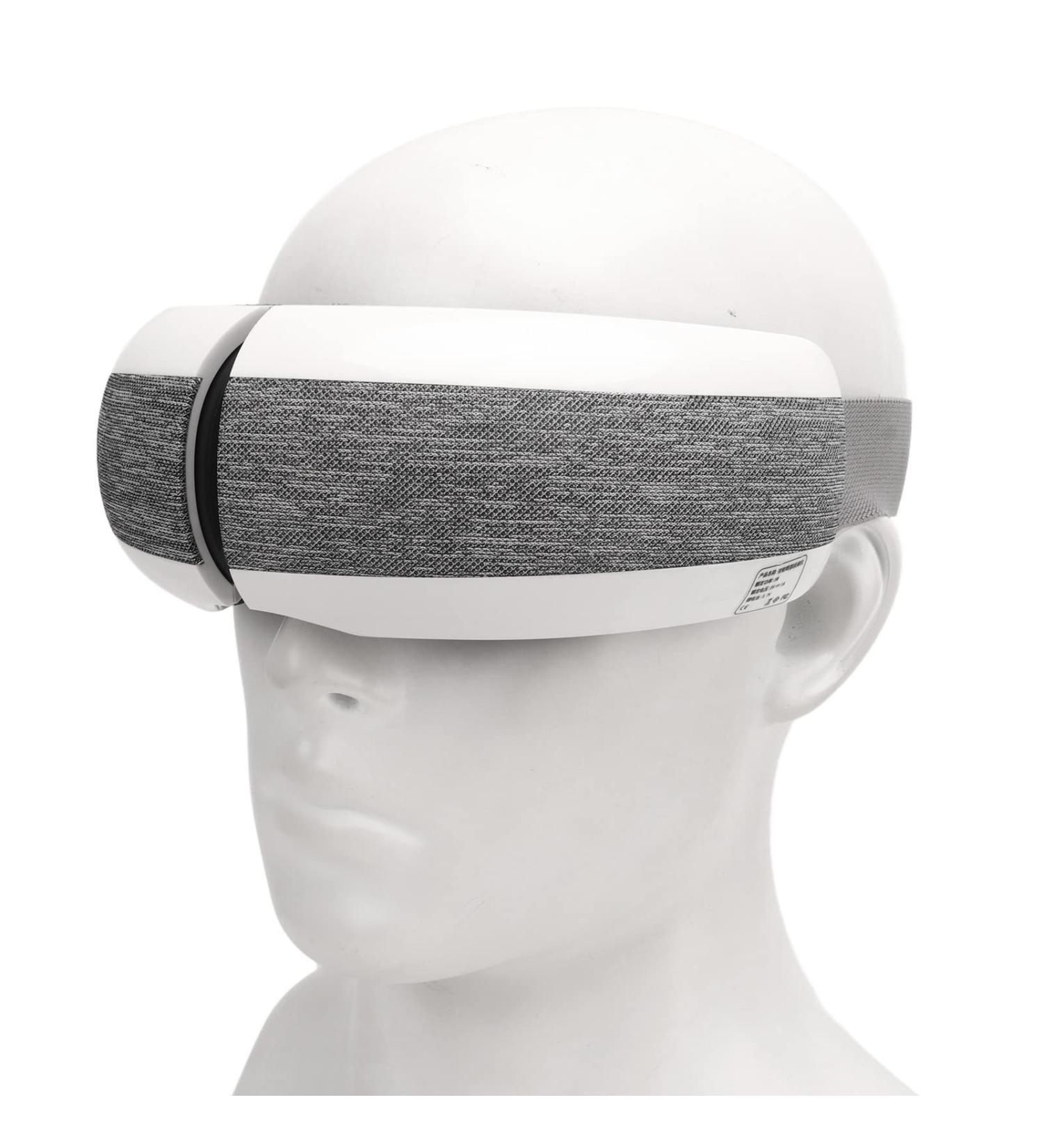 Bluetooth Eye Massager - Warm Music Foldable Relief for Tired Eyes Migraines & Dark Circles - International Shipping Available - Buy Online on GoSupps.com