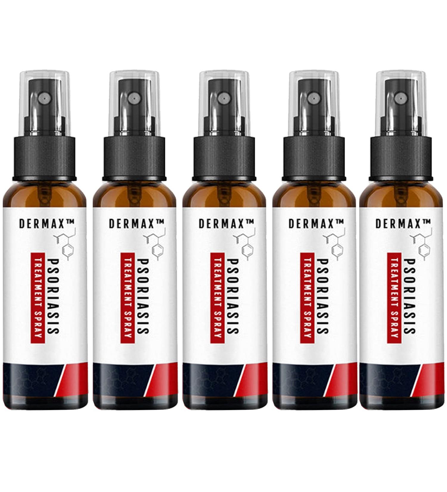 Dermax Psoriasis Treatment Spray 30ml - Soothe Skin, 5 Pack - Buy Online on GoSupps.com