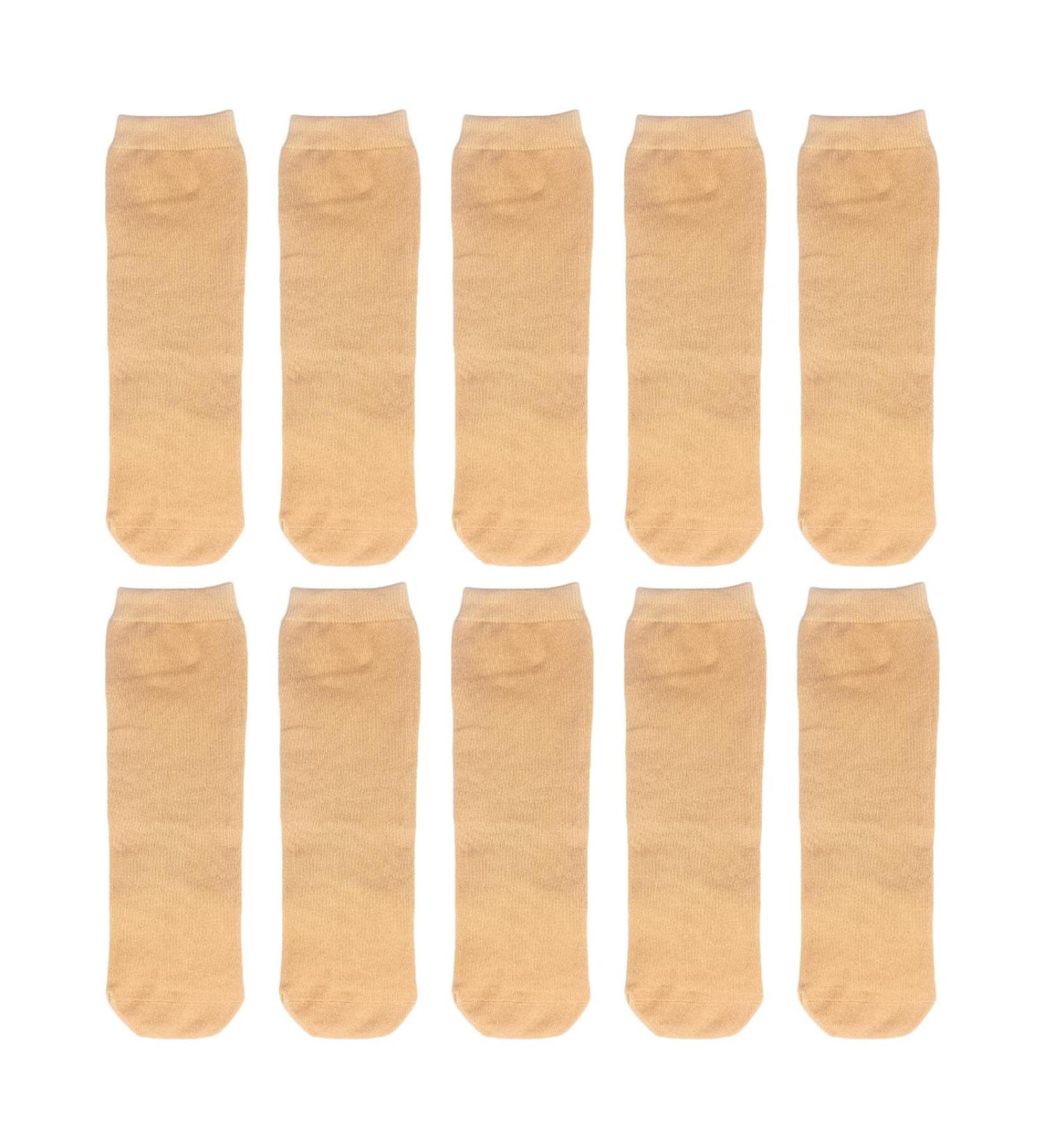 Perfk 10 Pieces Amputated Socks - Breathable & Protective Stump Socks for Amputee Care | Elastic Blunt Protection 40 cm Skin Color - Buy Online on GoSupps.com