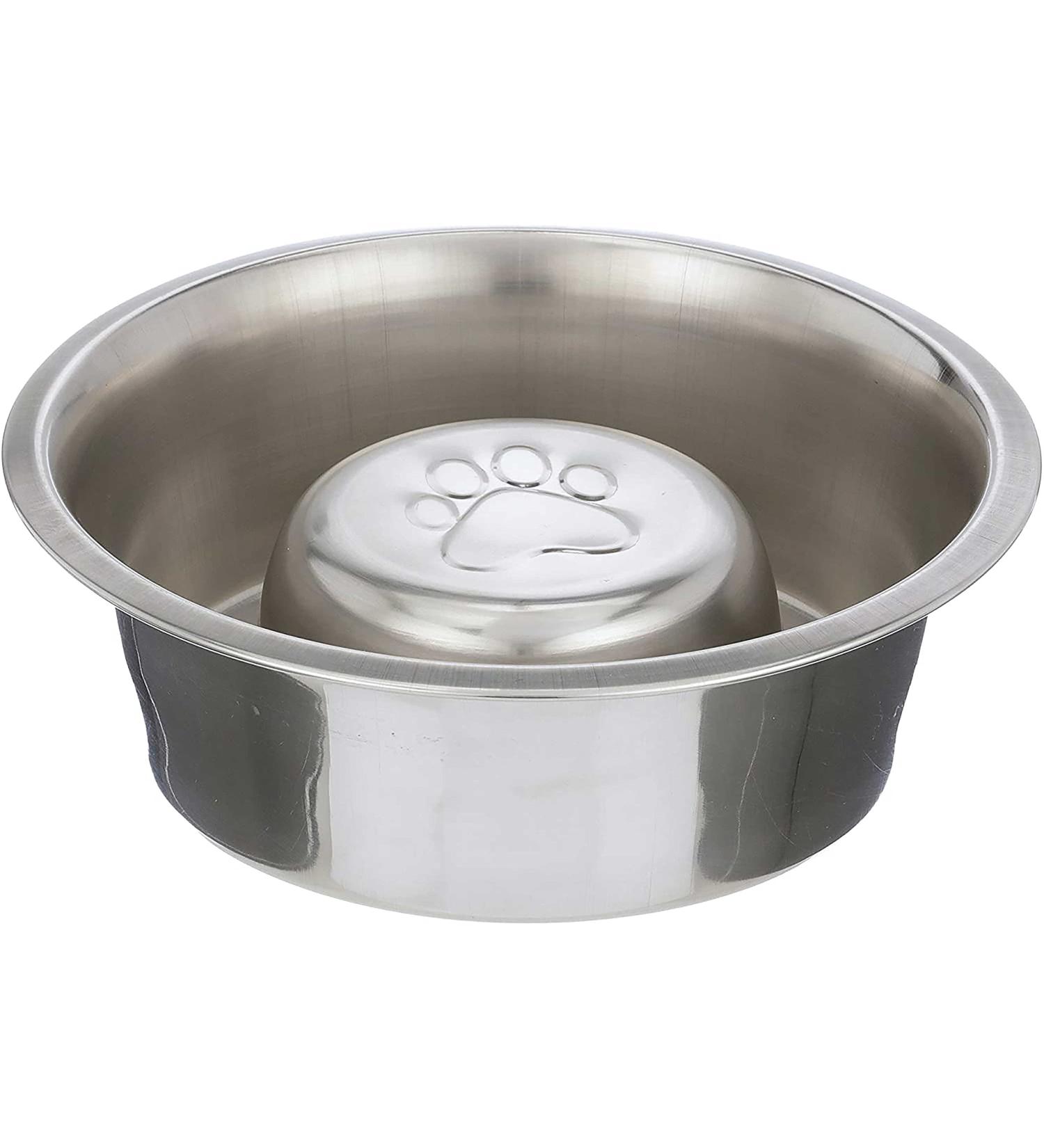 Neater Pets Slow Feed Bowl Inserts - Stainless Steel - 3 Cup Capacity - Fits 7.25-8 Opening - Buy Online on GoSupps.com