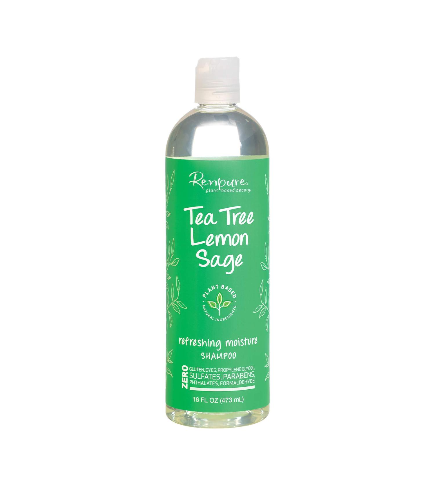 Renpure Tea Tree & Lemon Sage Moisturizing Shampoo with Eucalyptus - 16 Fl Oz - Buy Online on GoSupps.com