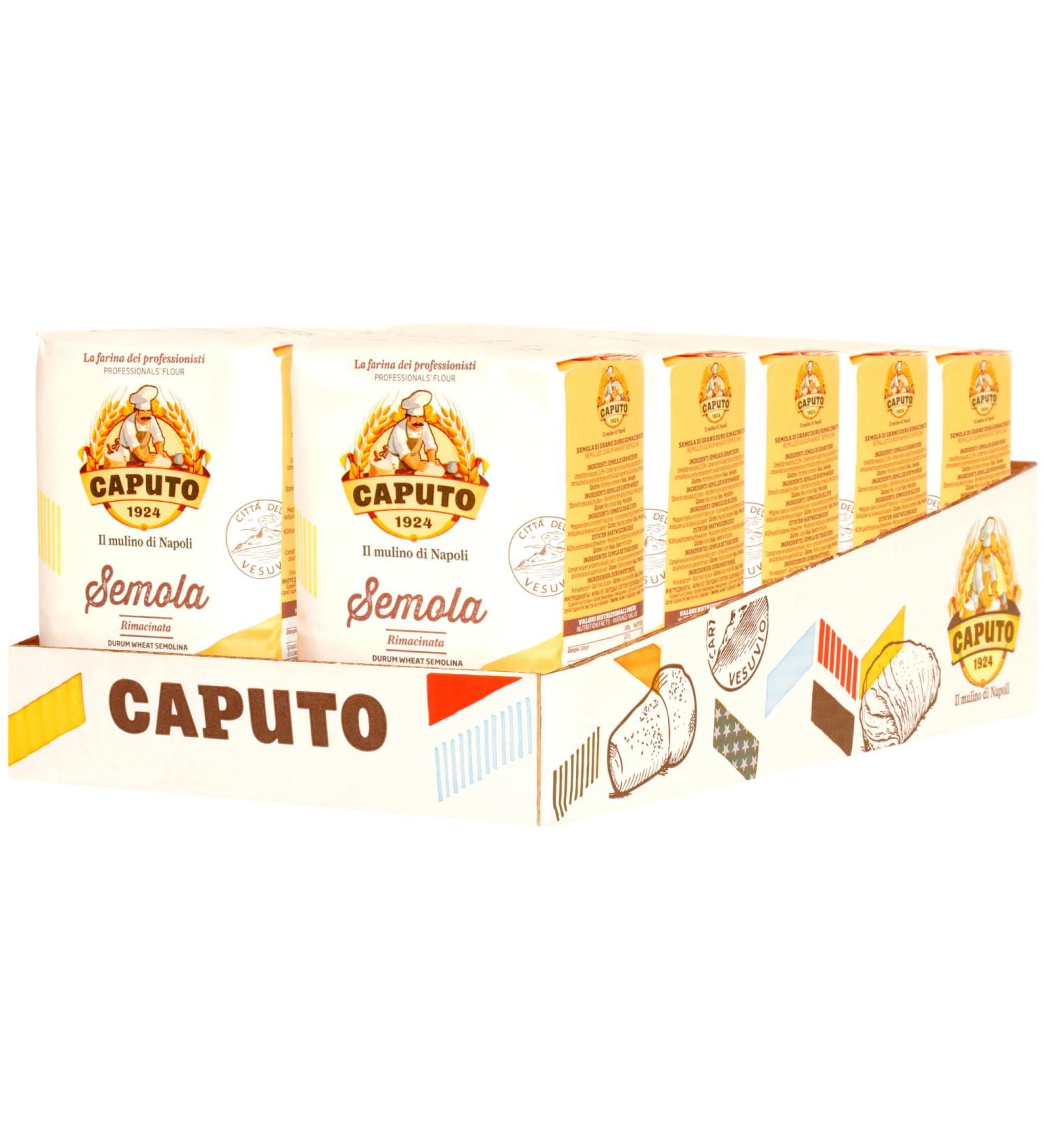 Caputo Semolina - 10 x 1kg -Semola Rimacinata