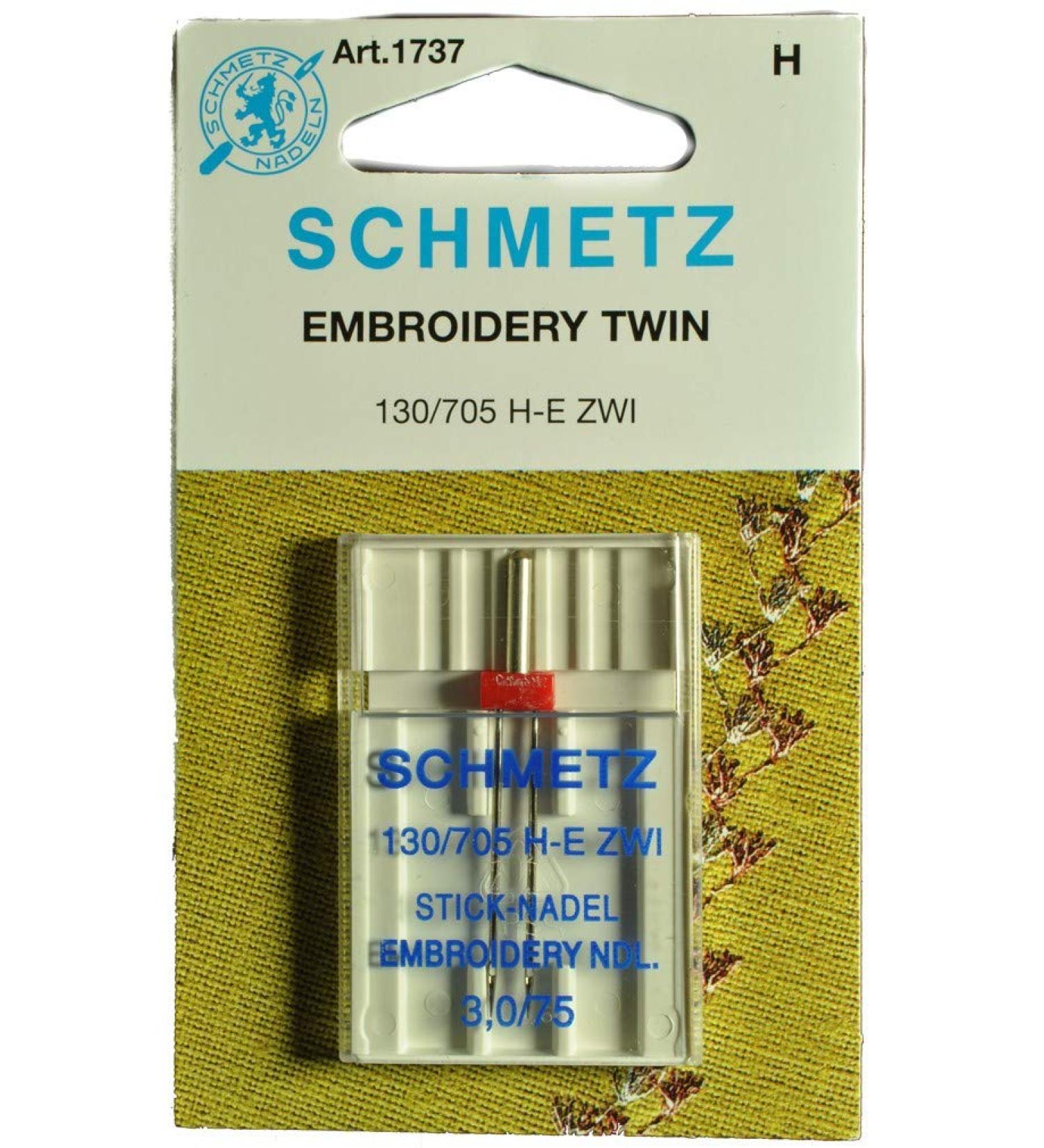 SCHMETZ Twin Embroidery Needle
