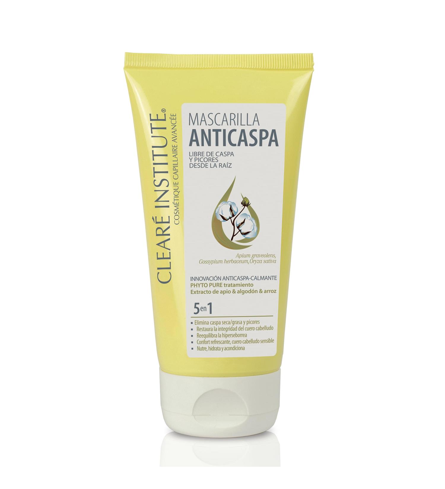 Clear Institute. Anti-Dandruff Mask | Eliminates Dandruff and Itching | Nourishes Hydrates and Conditions | 97% Natural Ingredients. 150 ml - Buy Online on GoSupps.com