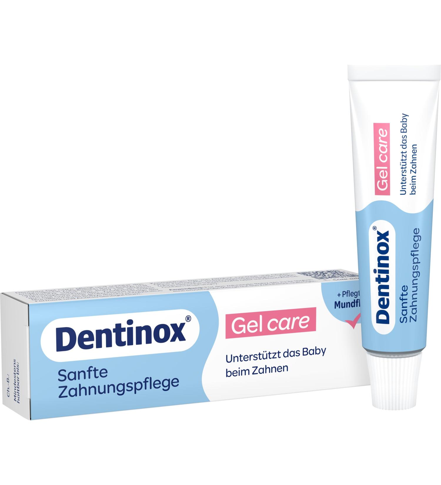  Dentinox Dentinox Gel Care - Gentle Care for Gums During Teething - Supports Daily Baby Oral Hygiene Routine - 10g - Buy Online on GoSupps.com