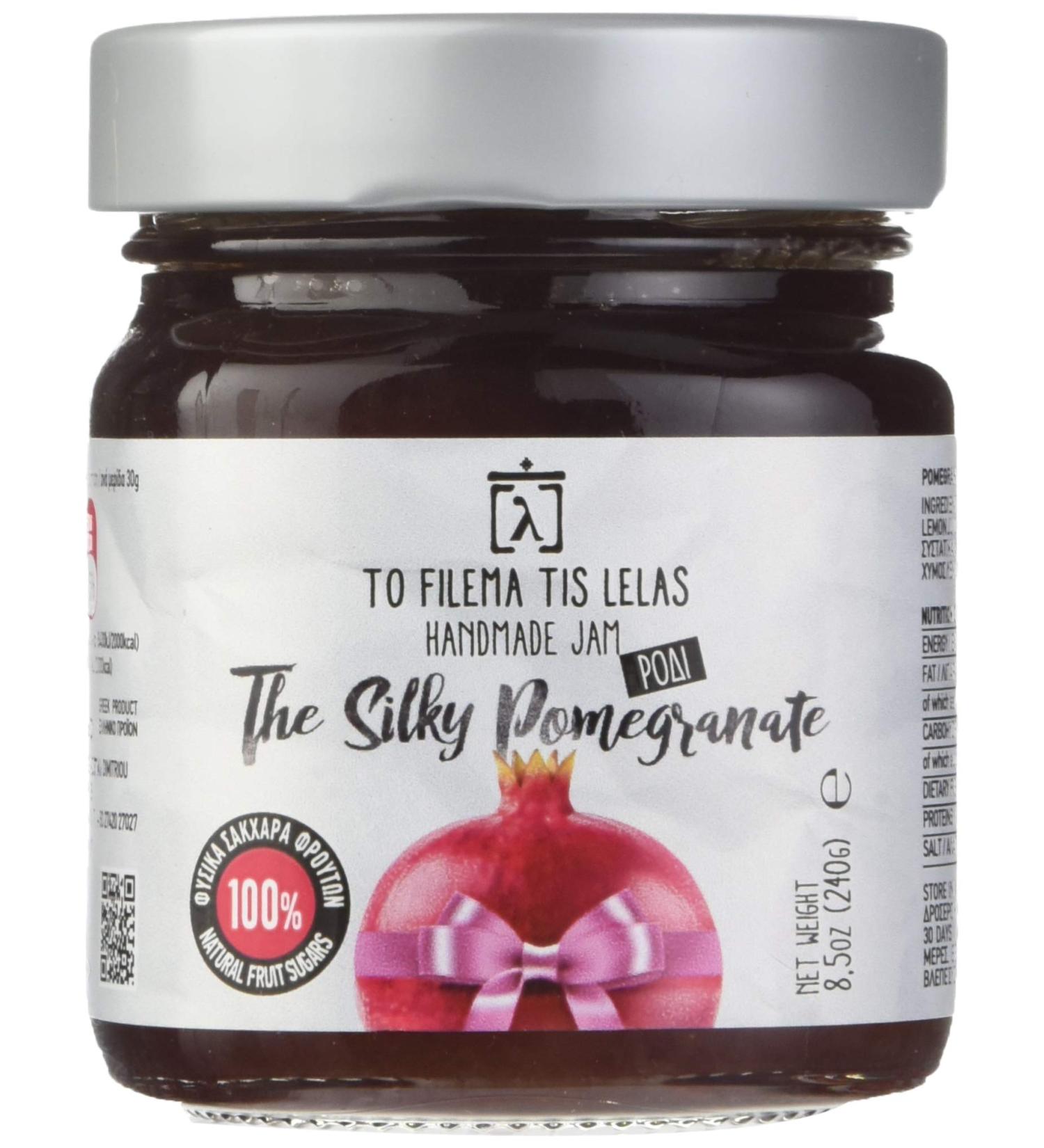 To Filema Tis Lelas Handmade Pomegranate Jam No Added Sugar Pack of 2 x 240 g (Total: 480 g) - Buy Online on GoSupps.com