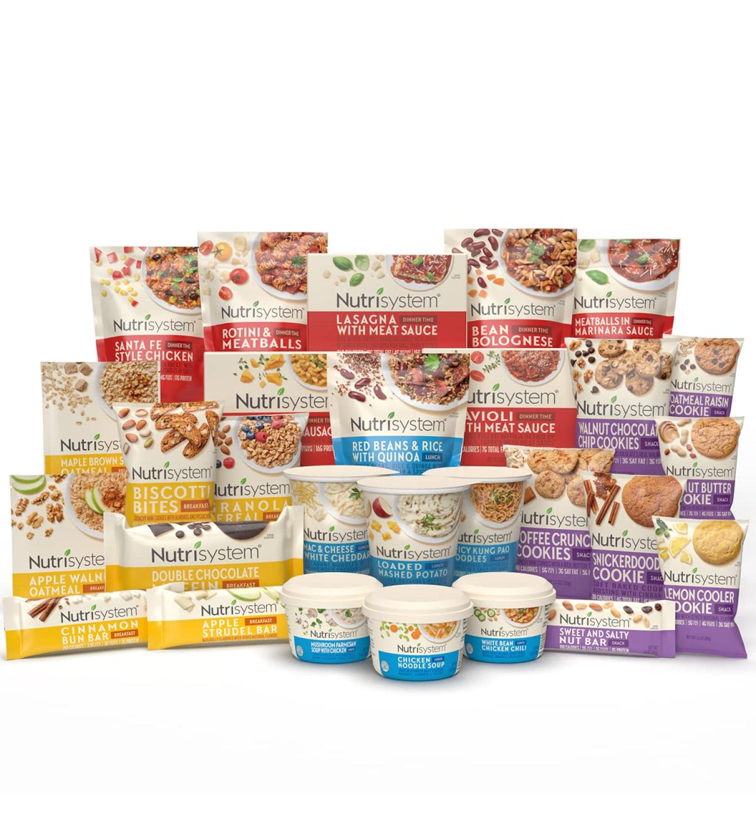 Nutrisystem Members Favorites 7-Day Weight Loss Kit | 28 Delicious Meals & Snacks - Buy Online on GoSupps.com