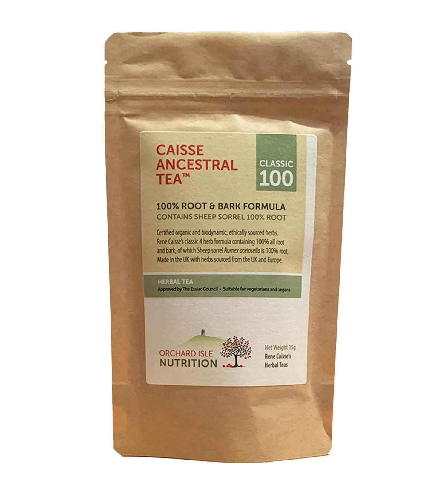 Caisse Ancestral Tea Essiac 4 Herb Formula 15g 100% Root and Bark - Buy Online on GoSupps.com