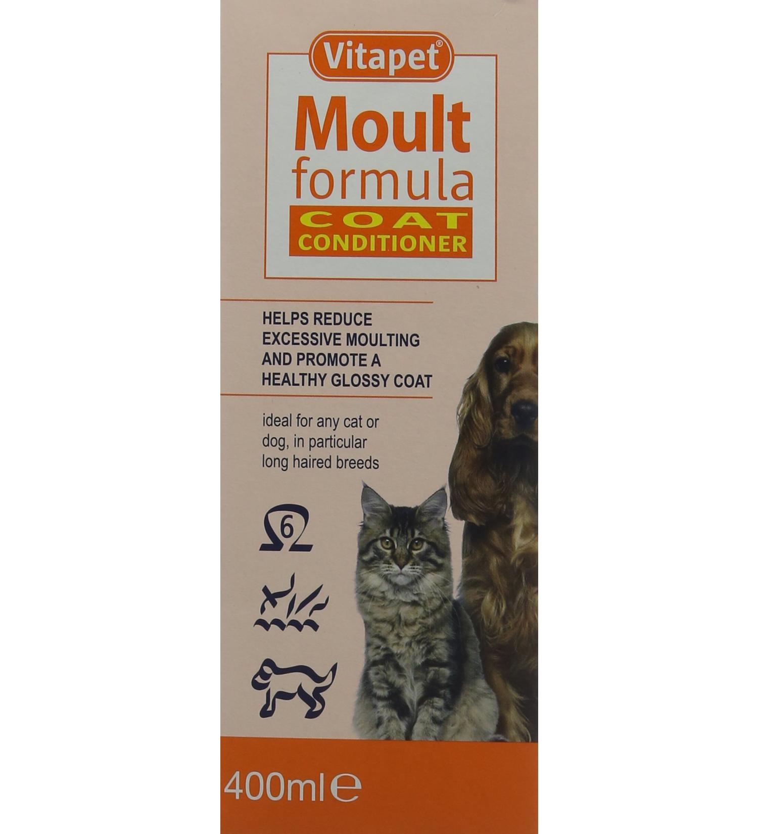 Vitapet Moult Formula for Cat and Dog 400ml 400 ml - Buy Online on GoSupps.com