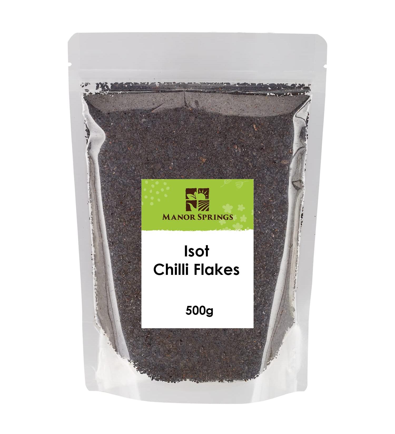 Isot Chilli Flakes (Urfa Biber) 500g - Authentic Turkish Biber by Manor Springs - Buy Online on GoSupps.com