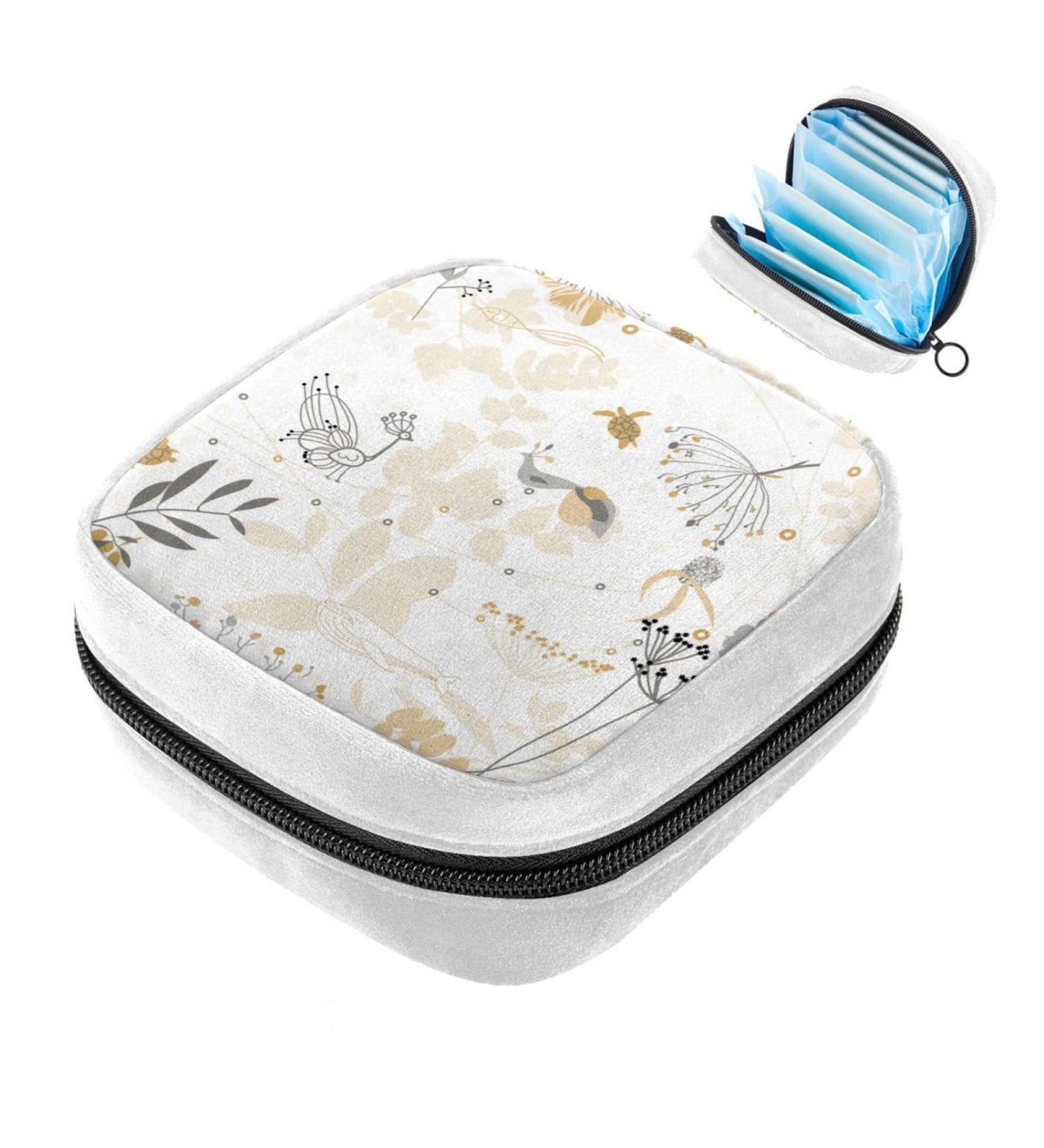 GIAPB Sanitary Napkin Storage Bag - Abstract Animals and Floral Color149 - Buy Online on GoSupps.com