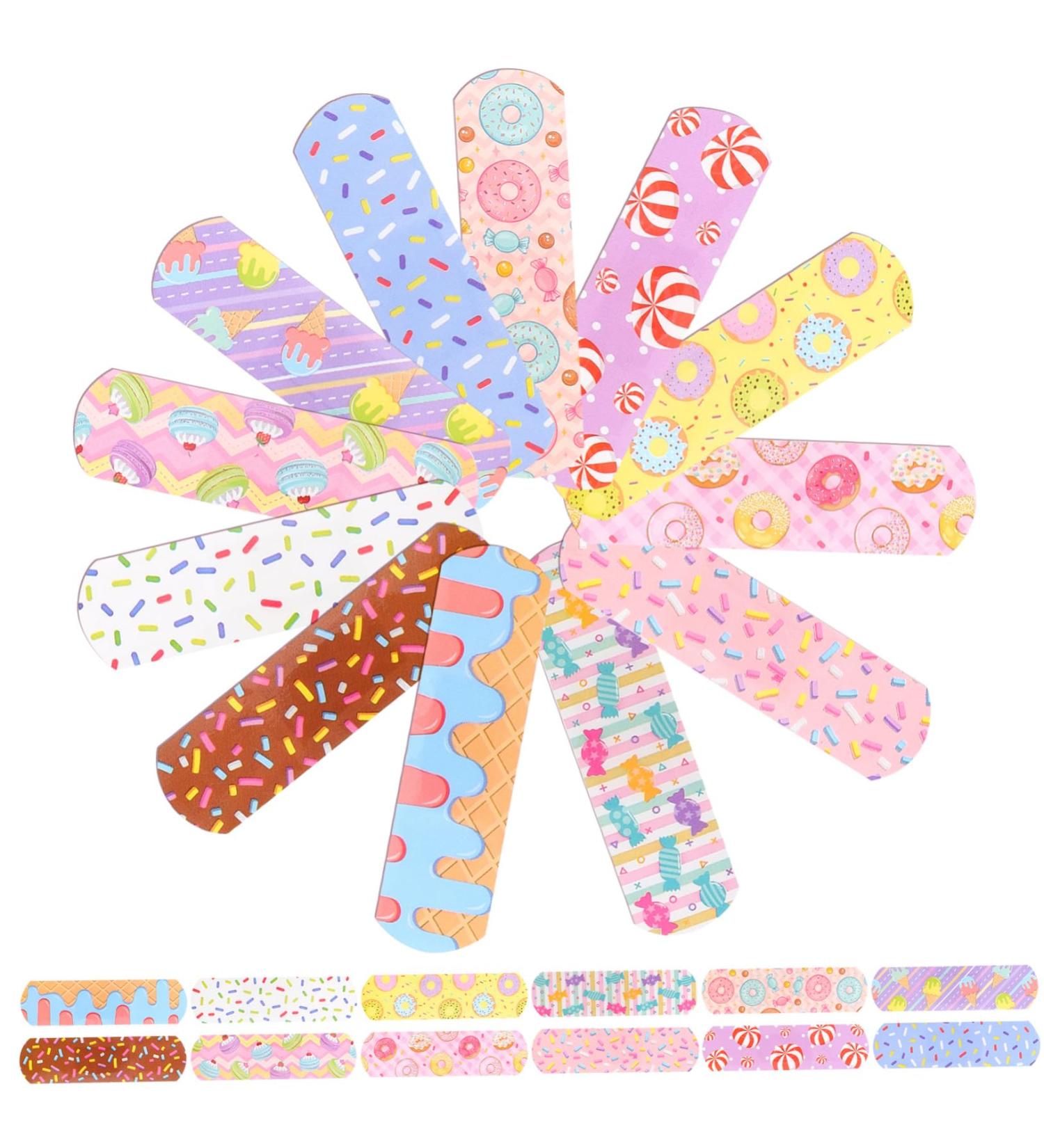 Buy FRCOLOR 120pcs Cartoon Adhesive Bandages - Cute Finger Wound Care Camping & First Aid Stickers - Buy Online on GoSupps.com