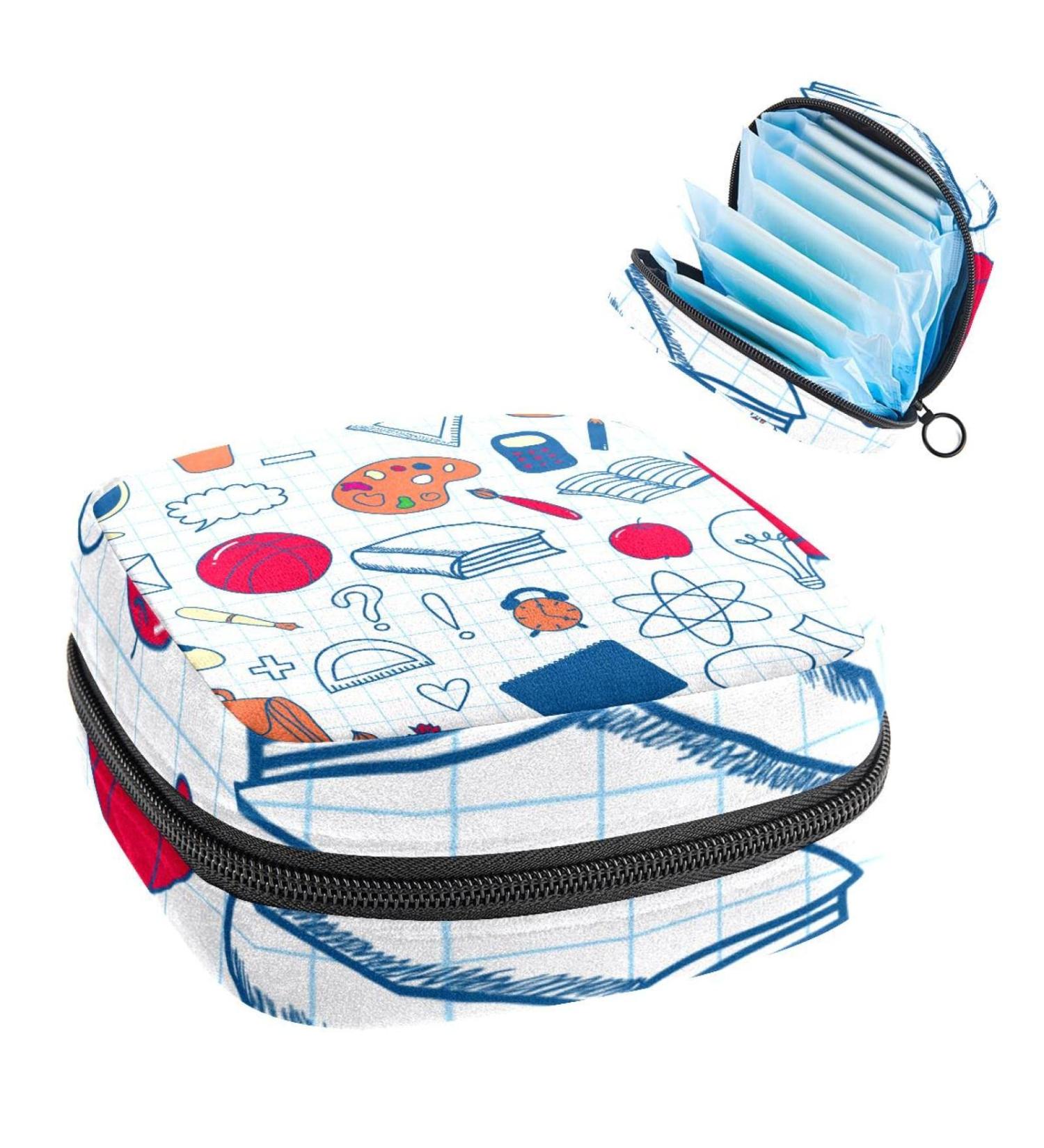 GIAPB Period Storage Bag - Color2088 | Sanitary Napkin & Makeup Pouch for Travel - Buy Online on GoSupps.com