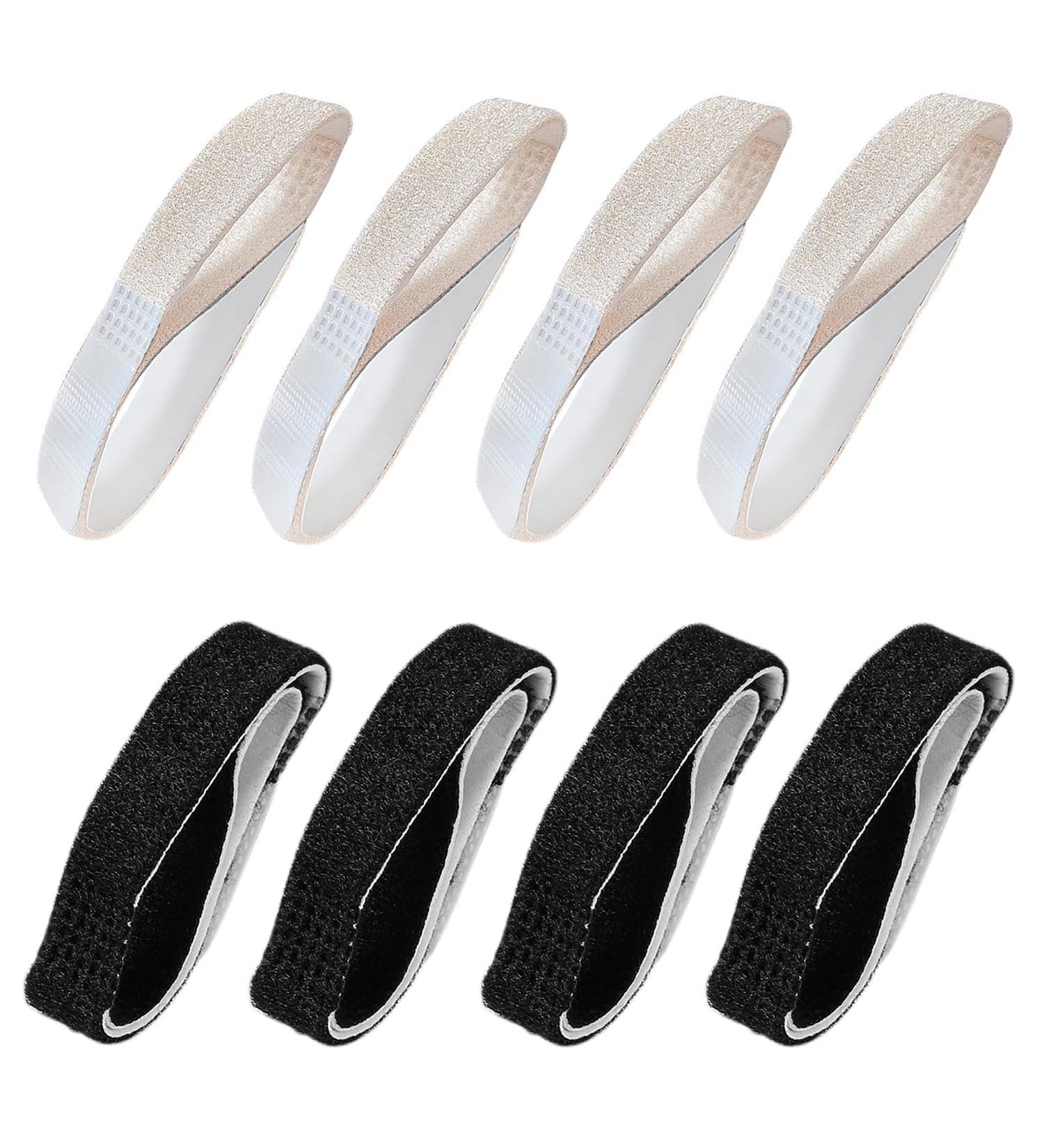 VIEEL Reusable Fabric Hammer Toe Wraps - Toe Corrector & Protectors (8 Pack) - Buy Online on GoSupps.com