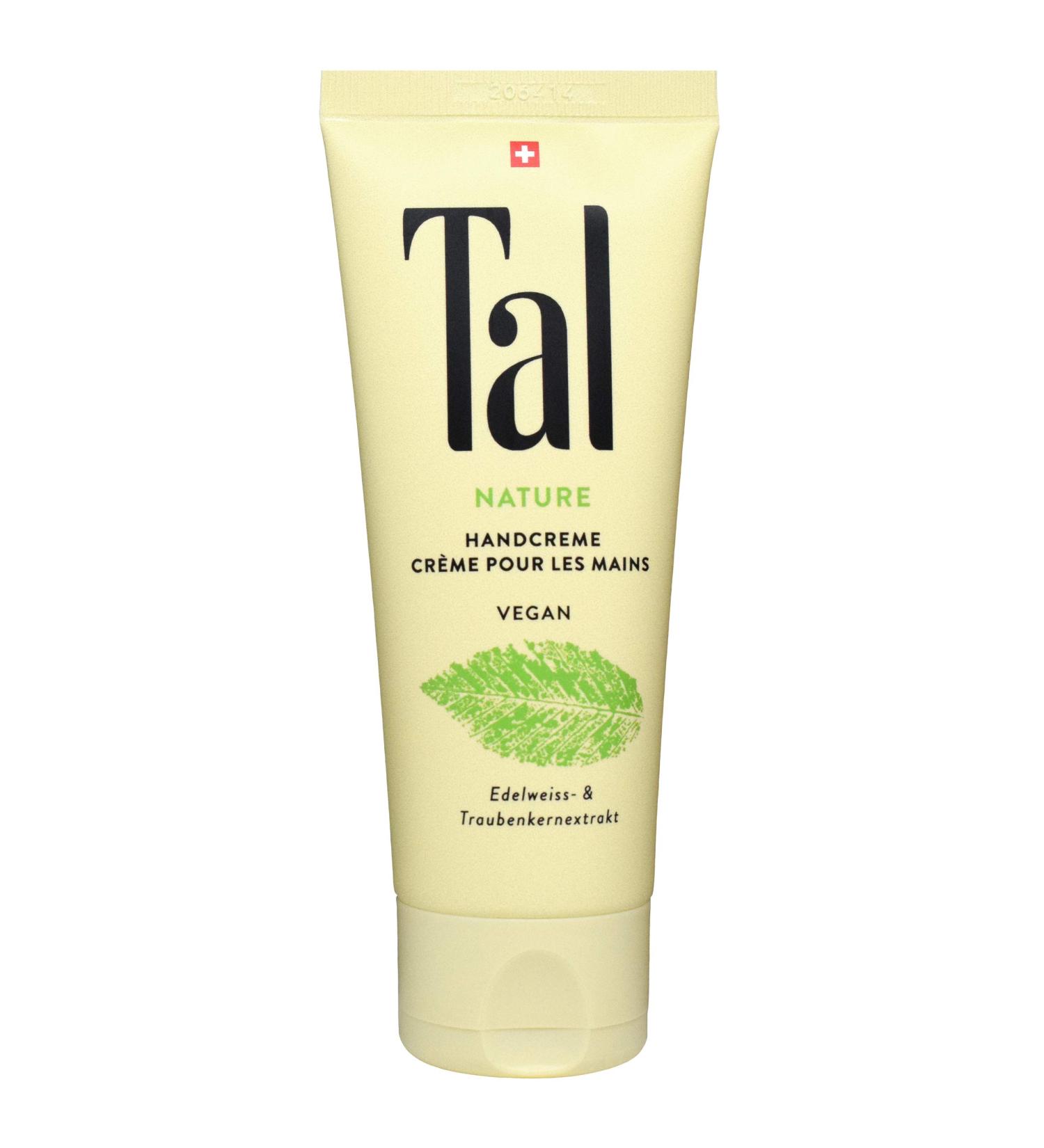 Tal Nature Hand Cream 75ml | 100% Natural Vegan Moisturizer | Protect & Regenerate Damaged Skin Barrier - Buy Online on GoSupps.com