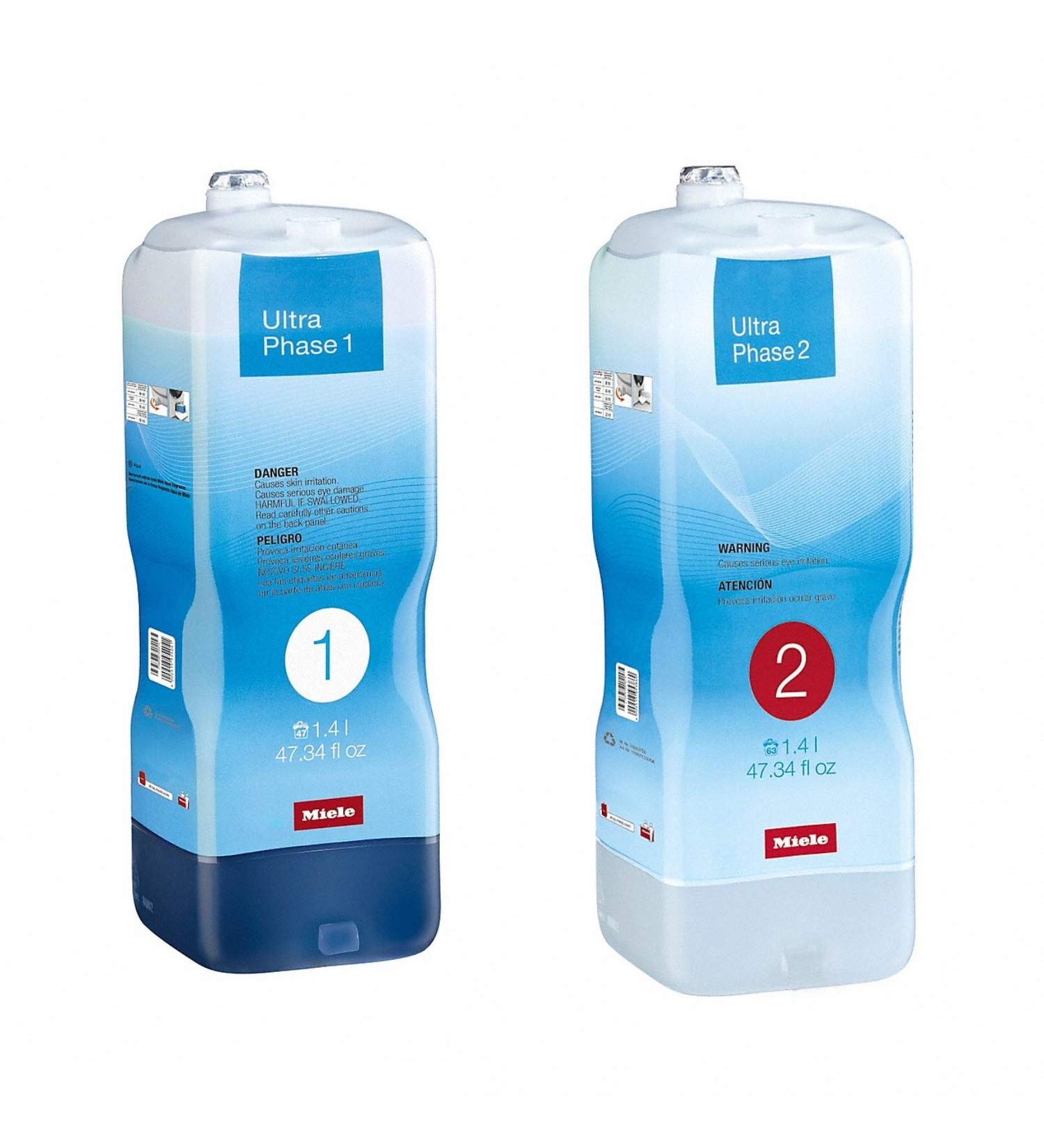 Buy Miele UltraPhase 1 & 2 Detergent for Whites/Colors | 2-Component Aqua Fragrance - International Shipping Available - Buy Online on GoSupps.com