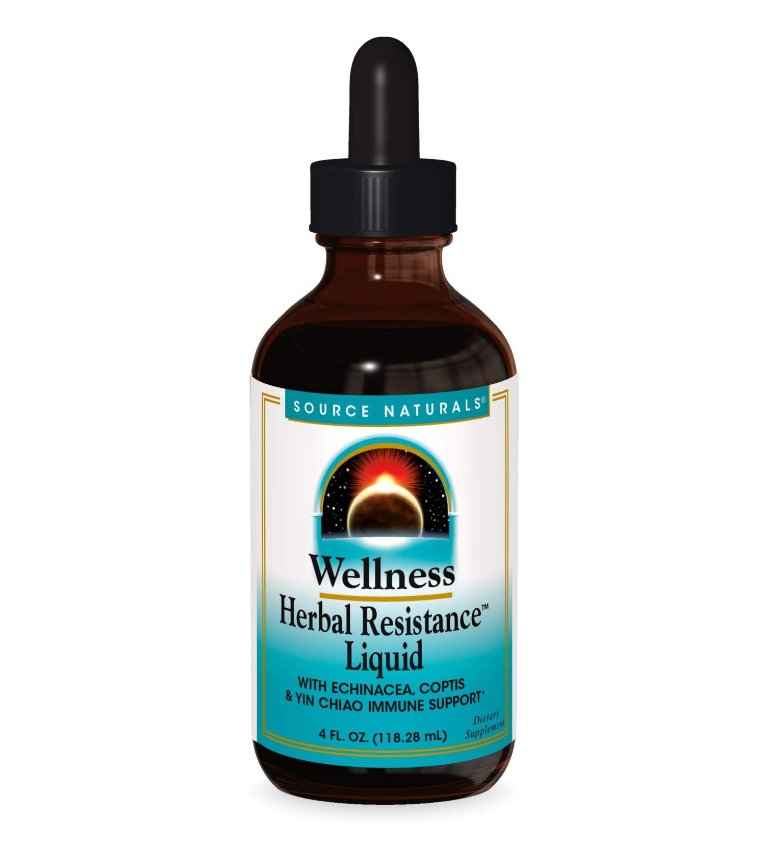 Source Naturals Herbal Resistance Liquid Immune Defense Supplement - 4 OZ - Buy Online on GoSupps.com