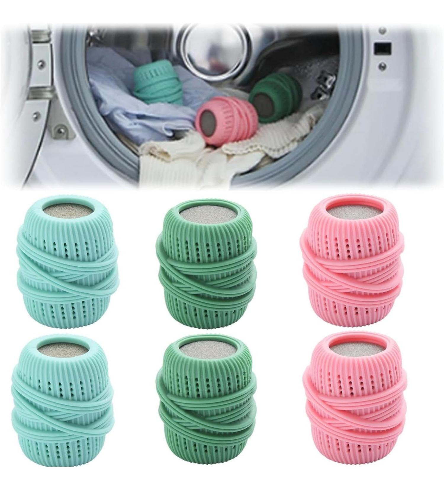 3pcs/Set Washing Machine Laundry Ball Fabric Softener Dispenser Laundry Balls Can Be Added Liquid Decontamination Laundry Ball to Prevent Tangles (6pcs) - Buy Online on GoSupps.com