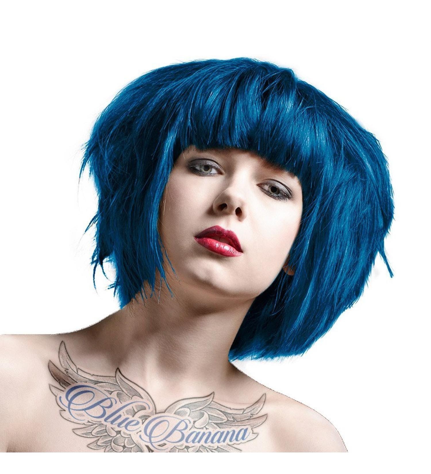 Semi Permanent Hair Colour - Directions Denim Blue 88 ml (Pack of 1) - Buy Online on GoSupps.com