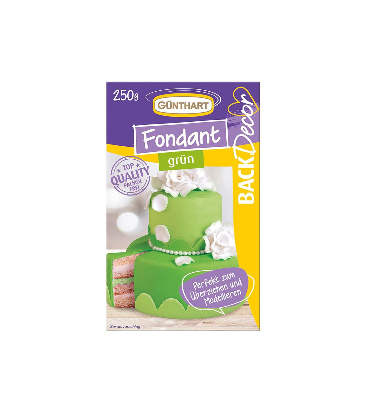 Buy G nthart Backdecor Green Fondant 250g - 100% Vegan Palm Oil-Free Tear-Resistant Cake Decorating - International Shipping Available - Buy Online on GoSupps.com