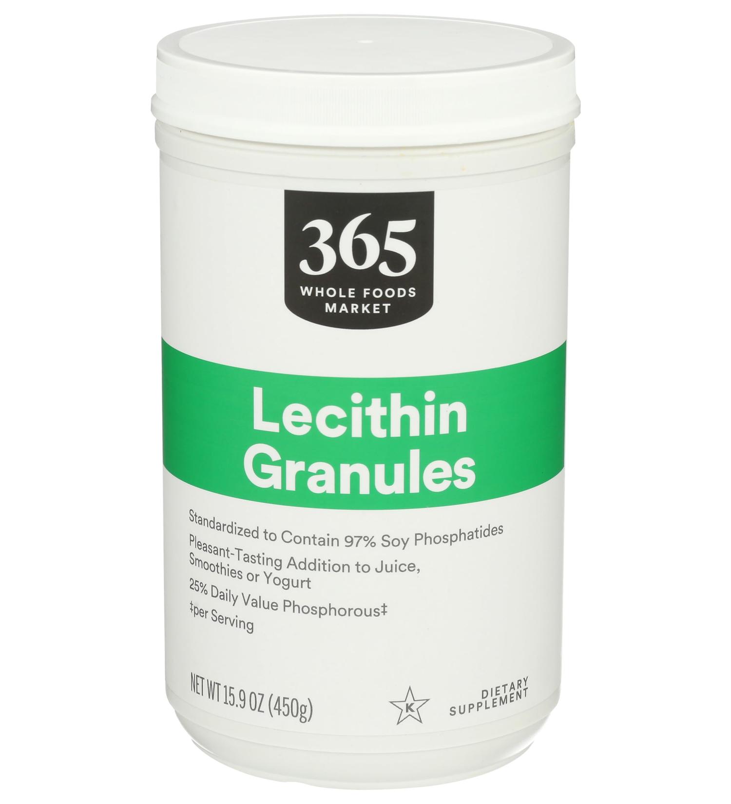 365 by Whole Foods Market Lecithin Granules Vegan 15.9 Ounce 15.9 Ounce (Pack of 1) - Buy Online on GoSupps.com