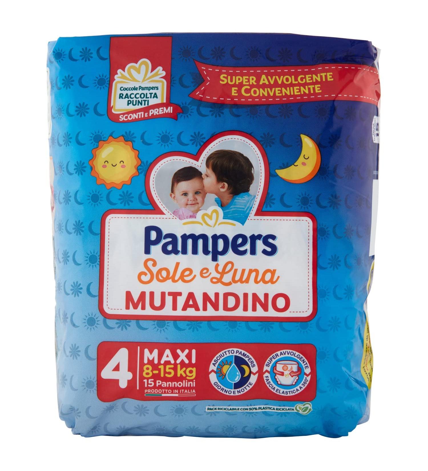 PAMPERS Sole&Luna Maxi Panties x15 - Ultimate Comfort and Protection - Buy Online on GoSupps.com