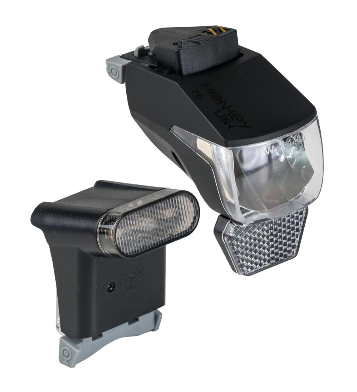 MonkeyLink MonkeyLight Sport Set - 50 Lux E-Bike Beleuchtungsset mit BlueDoc | Optimal f r internationale Versand - Buy Online on GoSupps.com